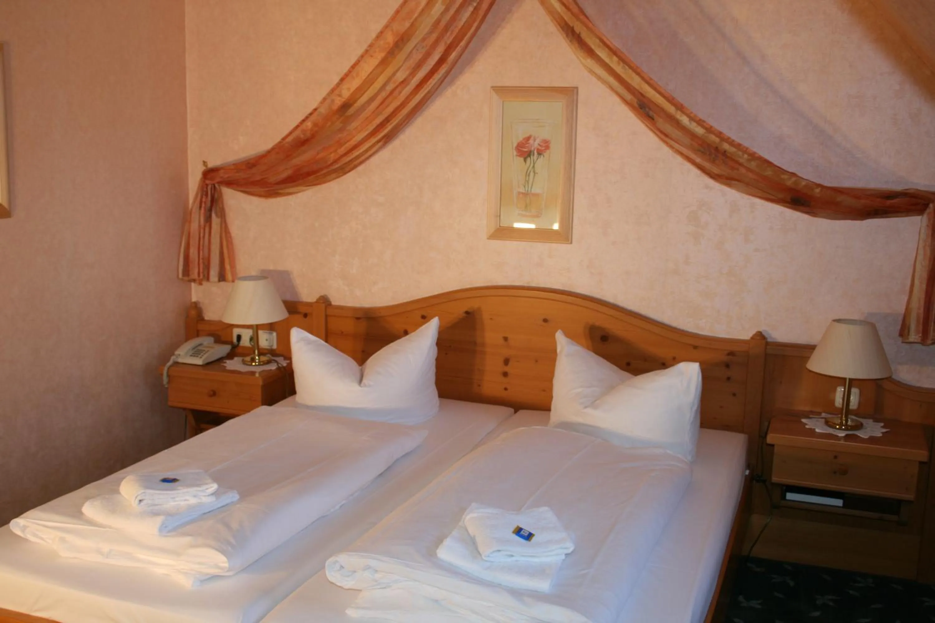 Bed in Hotel Seewisch