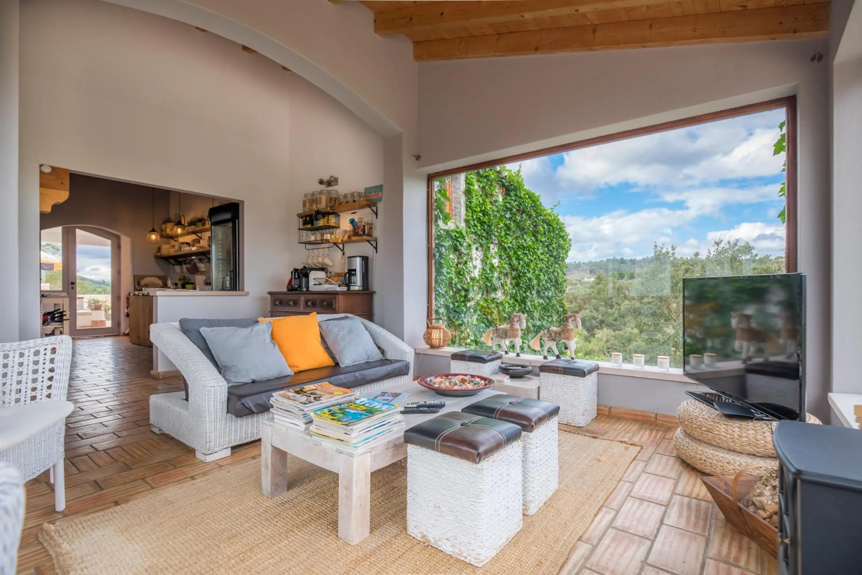 Living room in Herdade Quinta Natura Turismo Rural