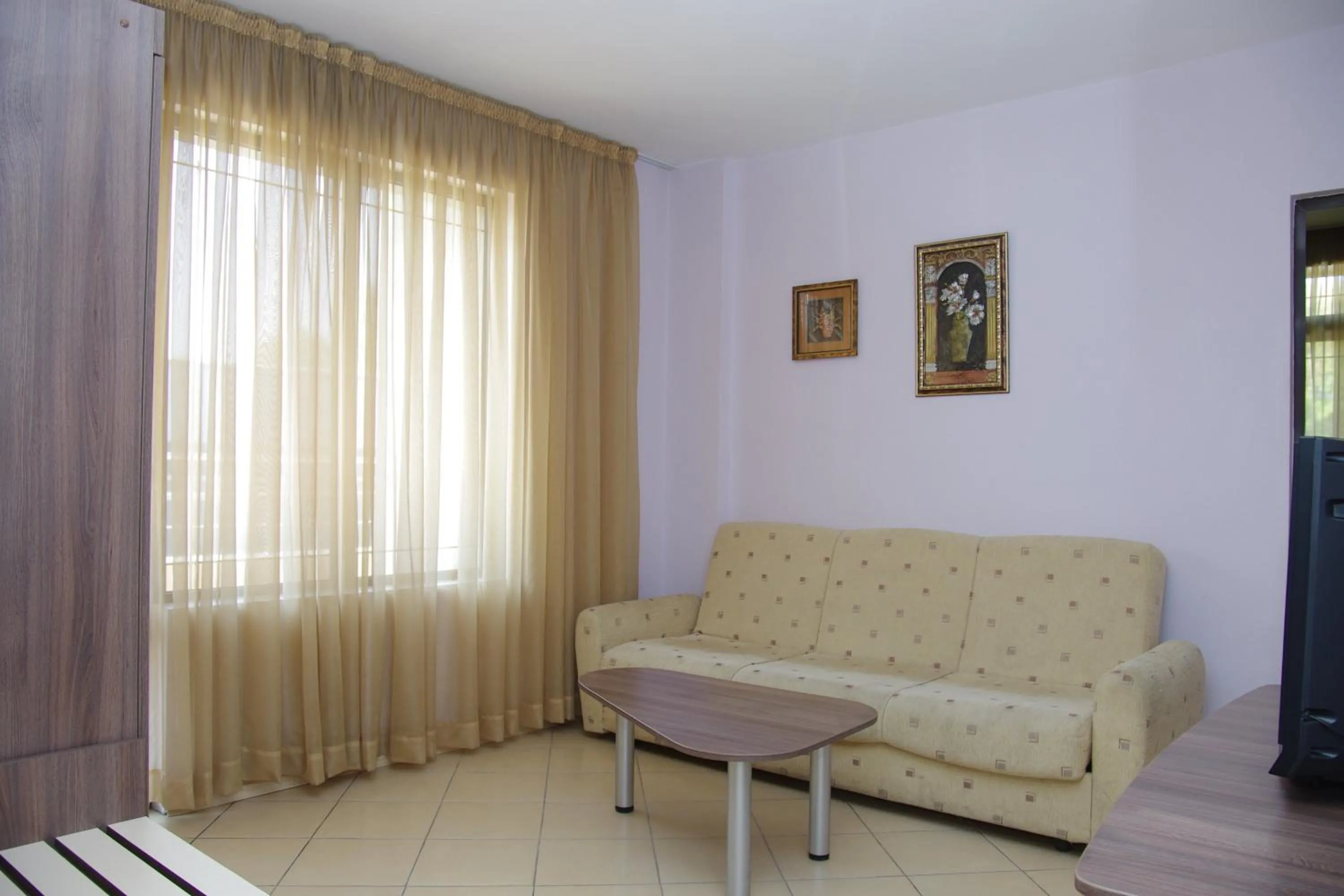 Living room in Eos Hotel