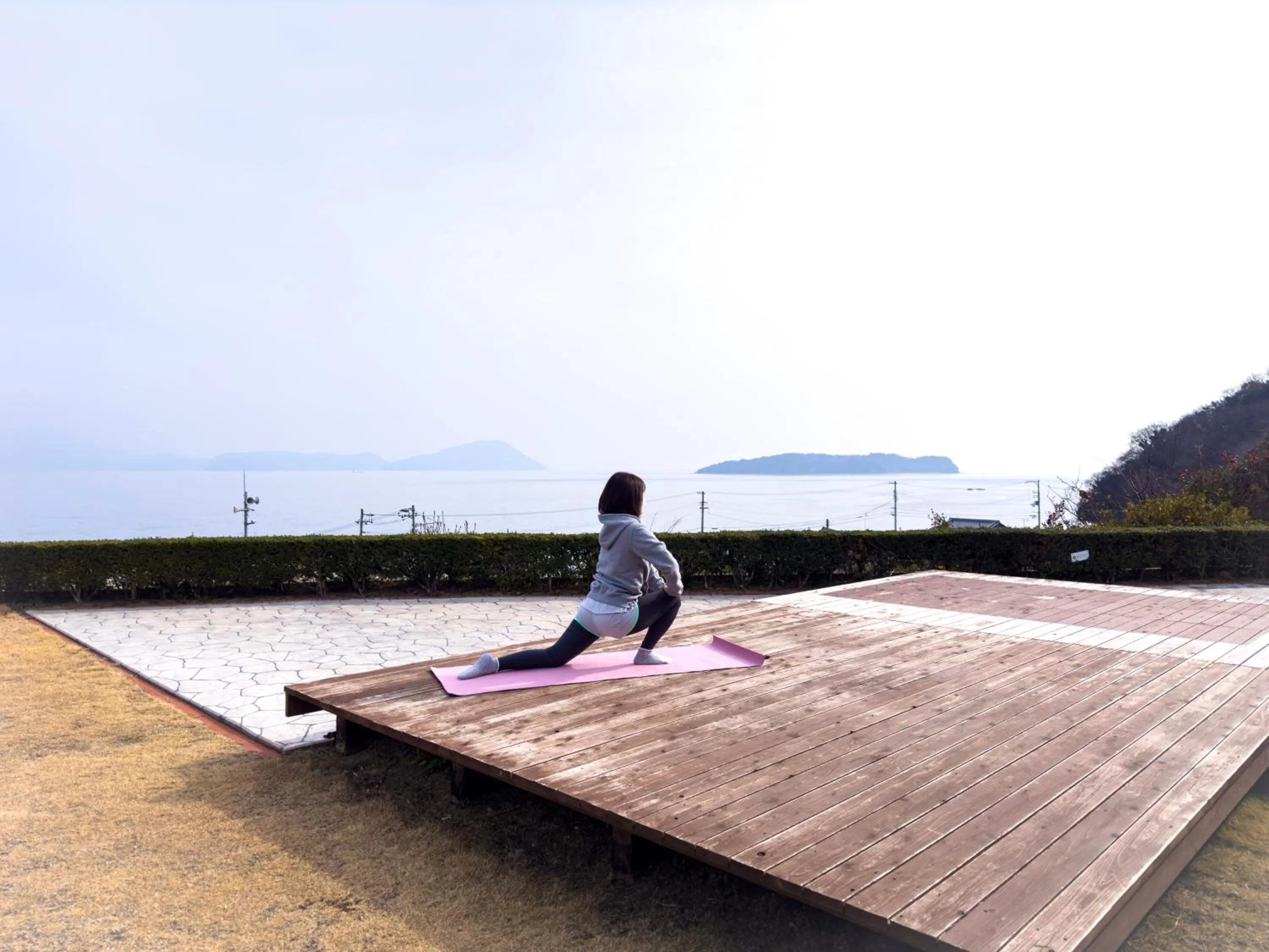 Balcony/Terrace in Seaside Villa SASAO