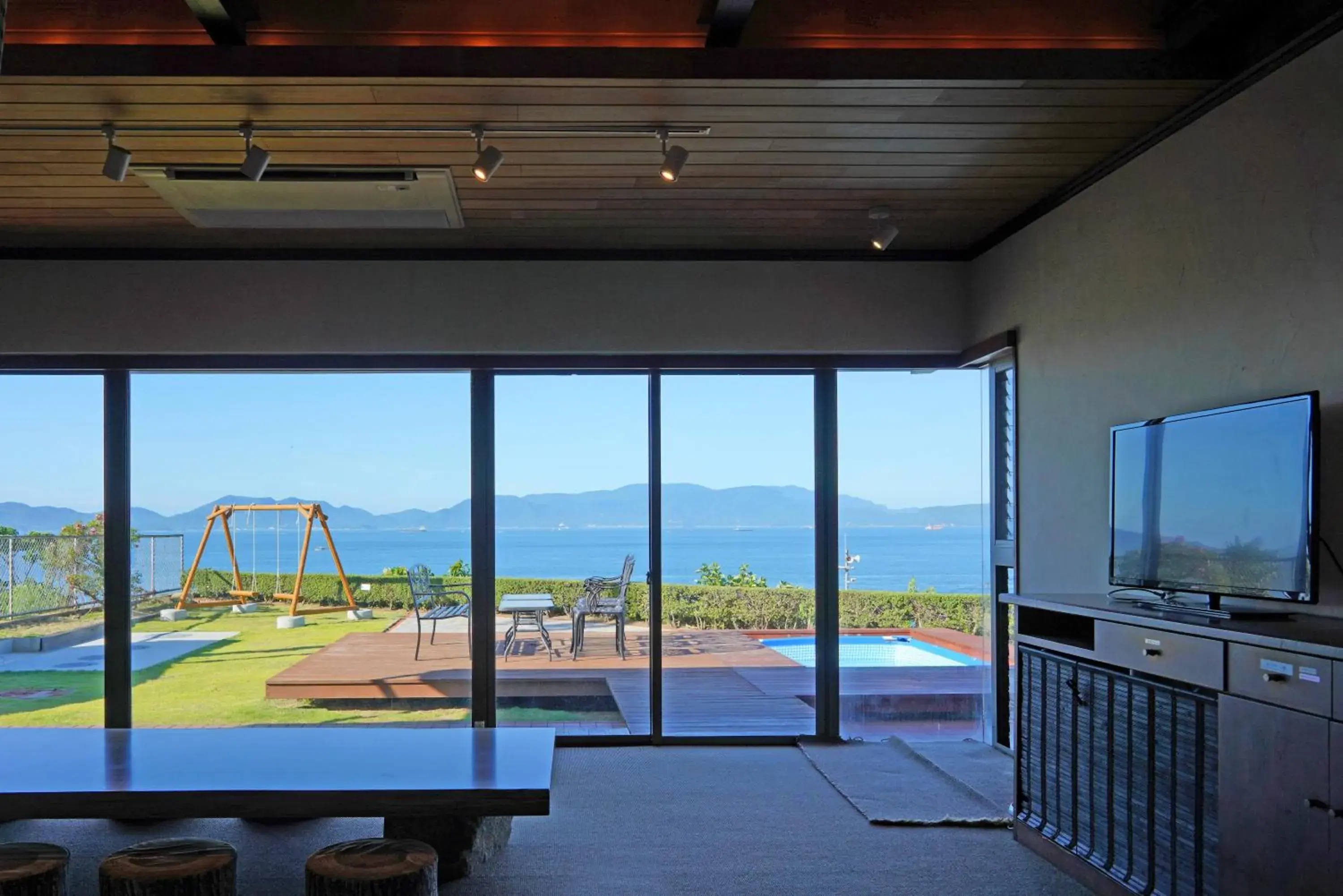 Living room in Seaside Villa SASAO Living room in Seaside Villa SASAO