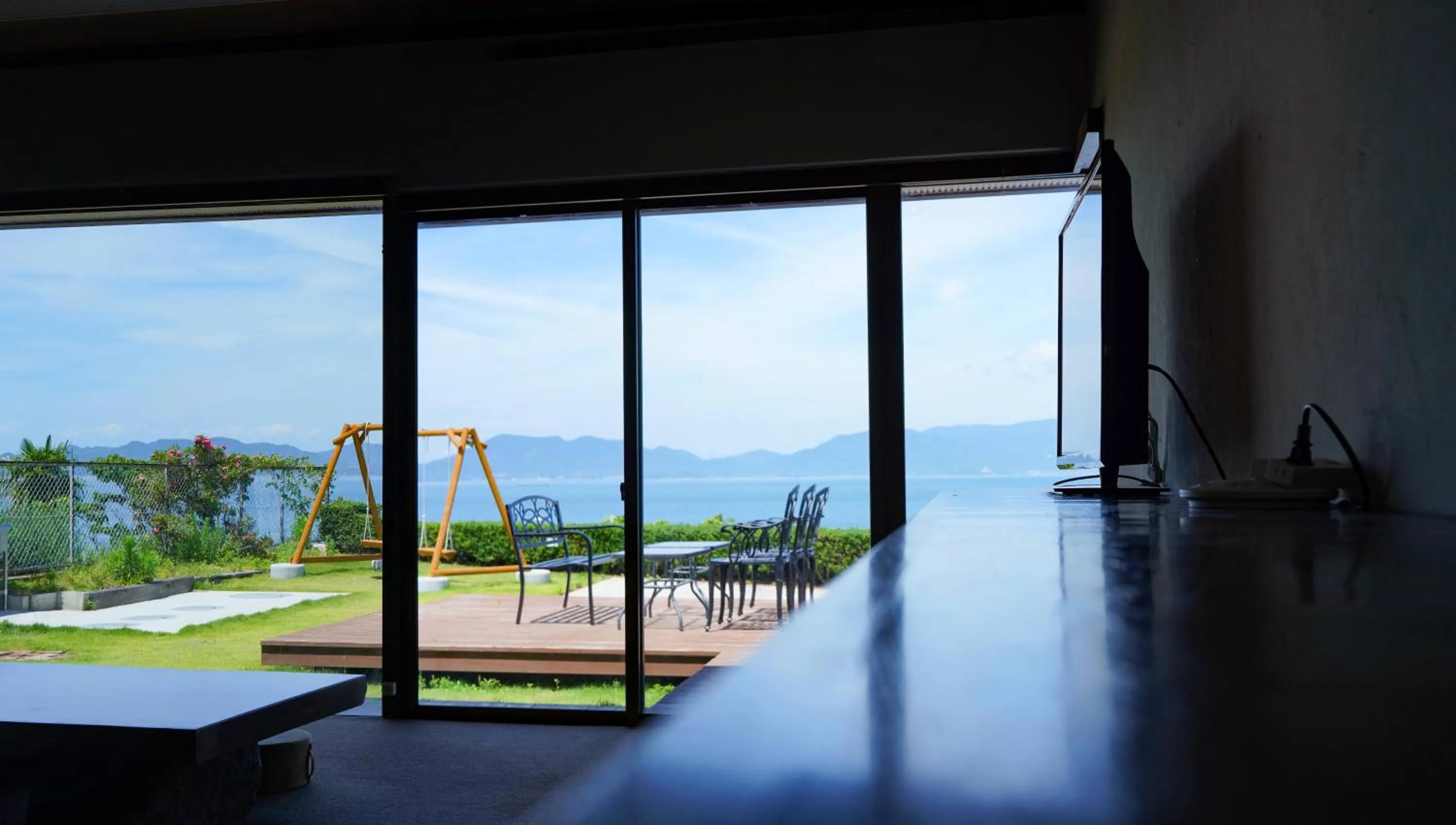 Living room in Seaside Villa SASAO
