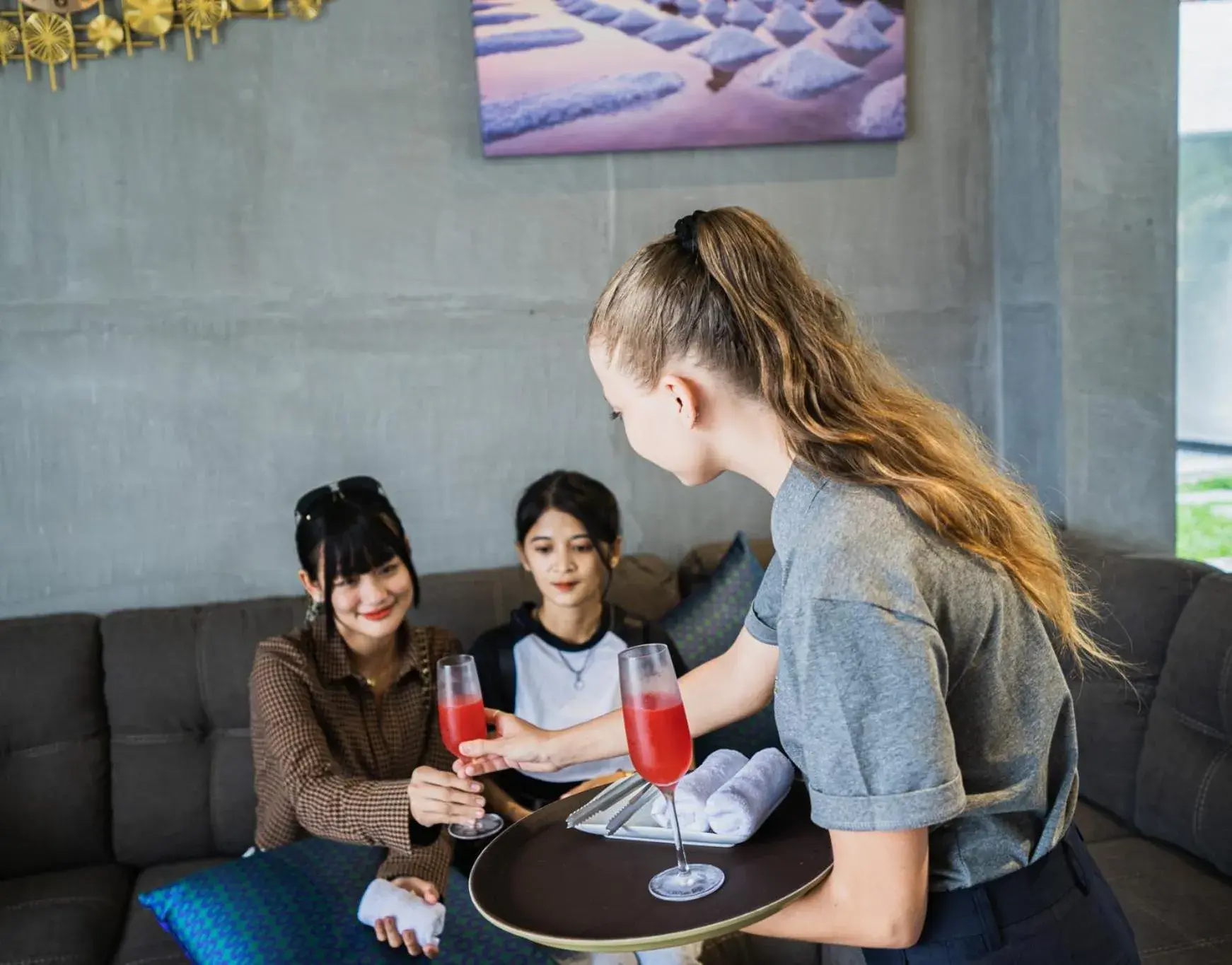 Lobby or reception in Kampot Sweet Boutique Lobby or reception in Kampot Sweet Boutique