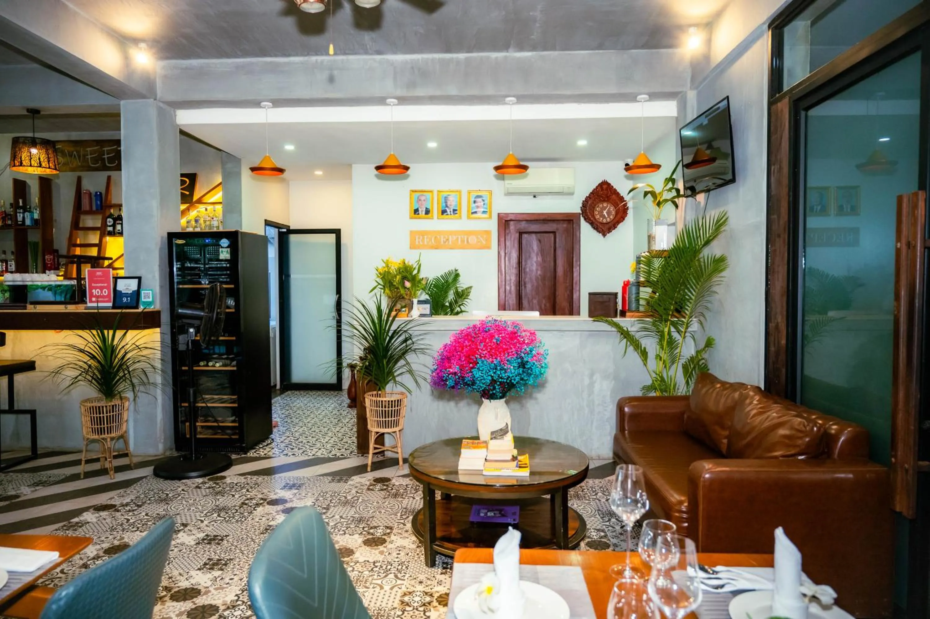 Lobby or reception in Kampot Sweet Boutique