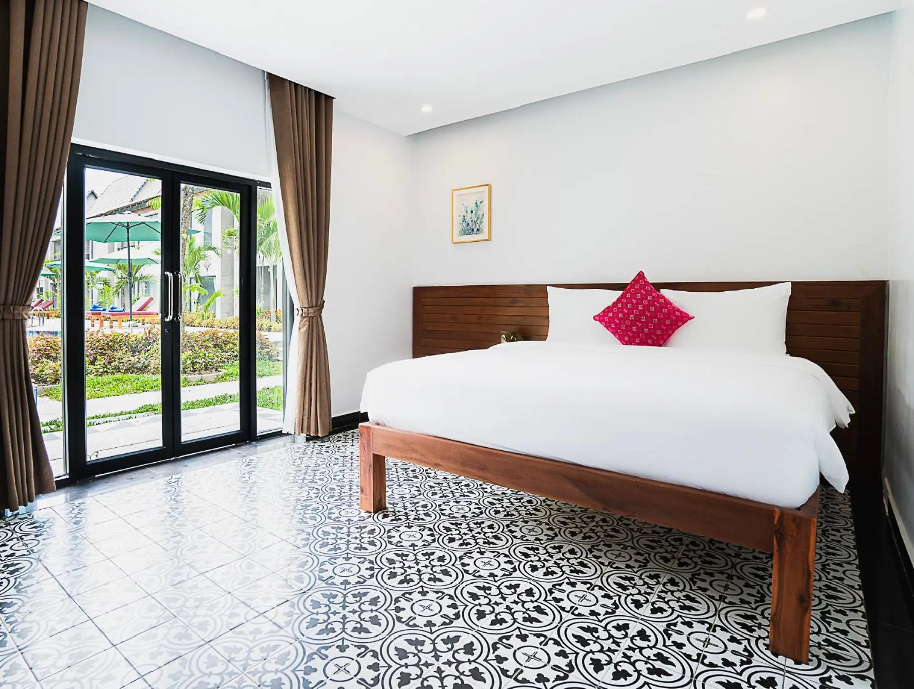 Bedroom, Bed in Kampot Sweet Boutique