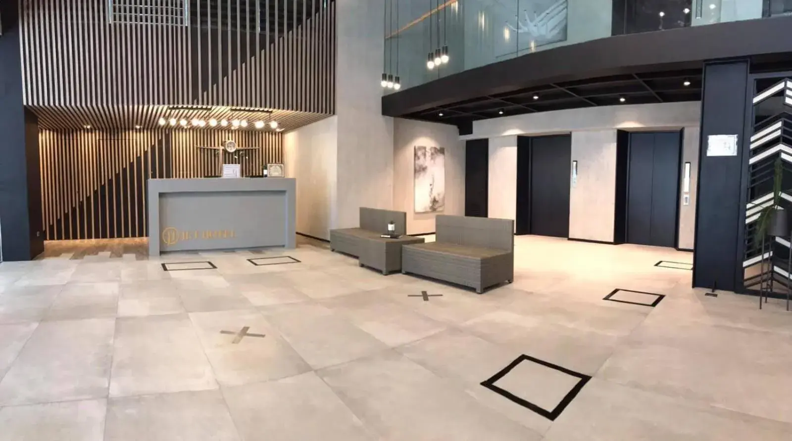 Lobby or reception in JET Hotel Lobby or reception in JET Hotel