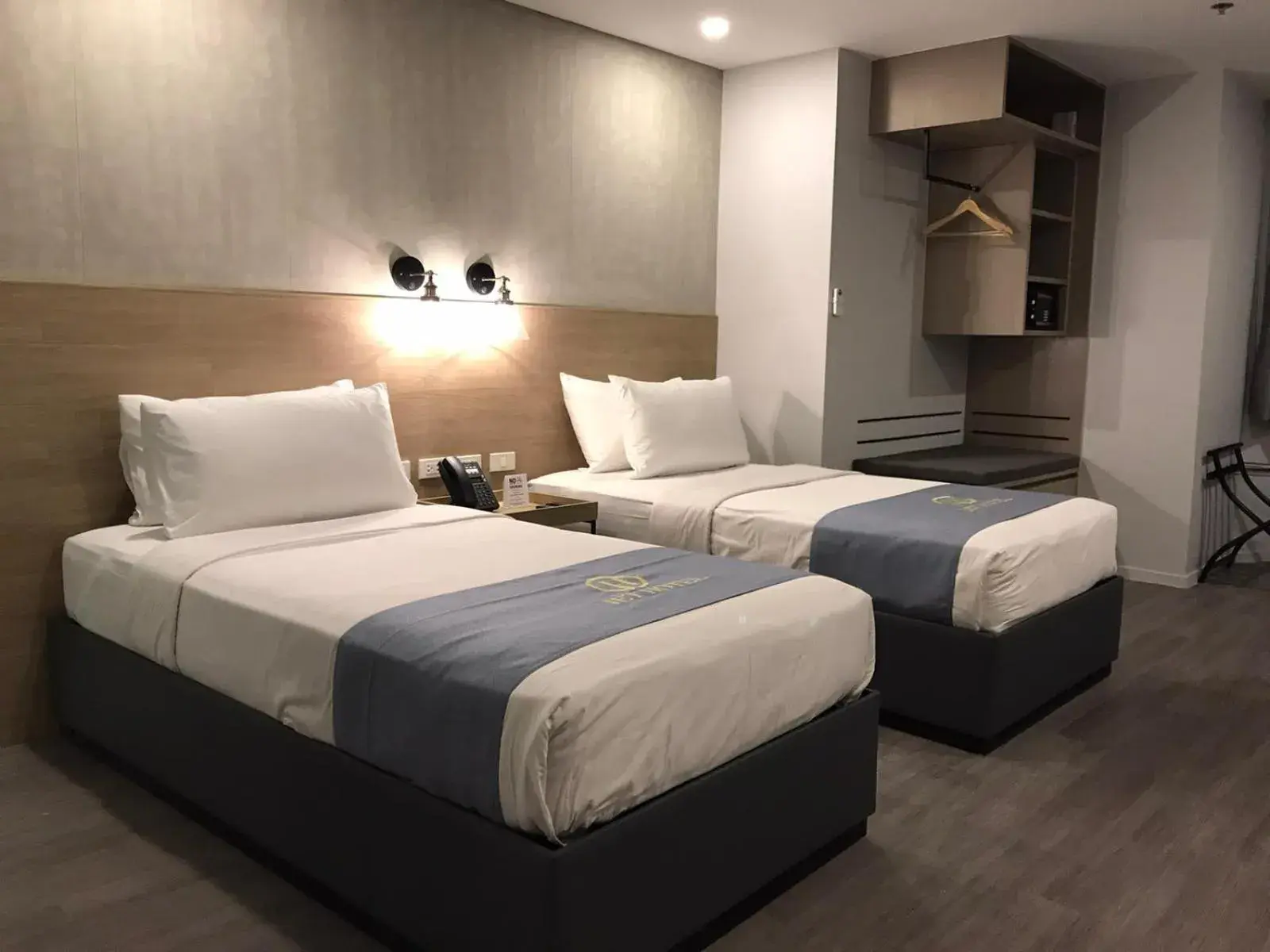 Bed in JET Hotel Bed in JET Hotel