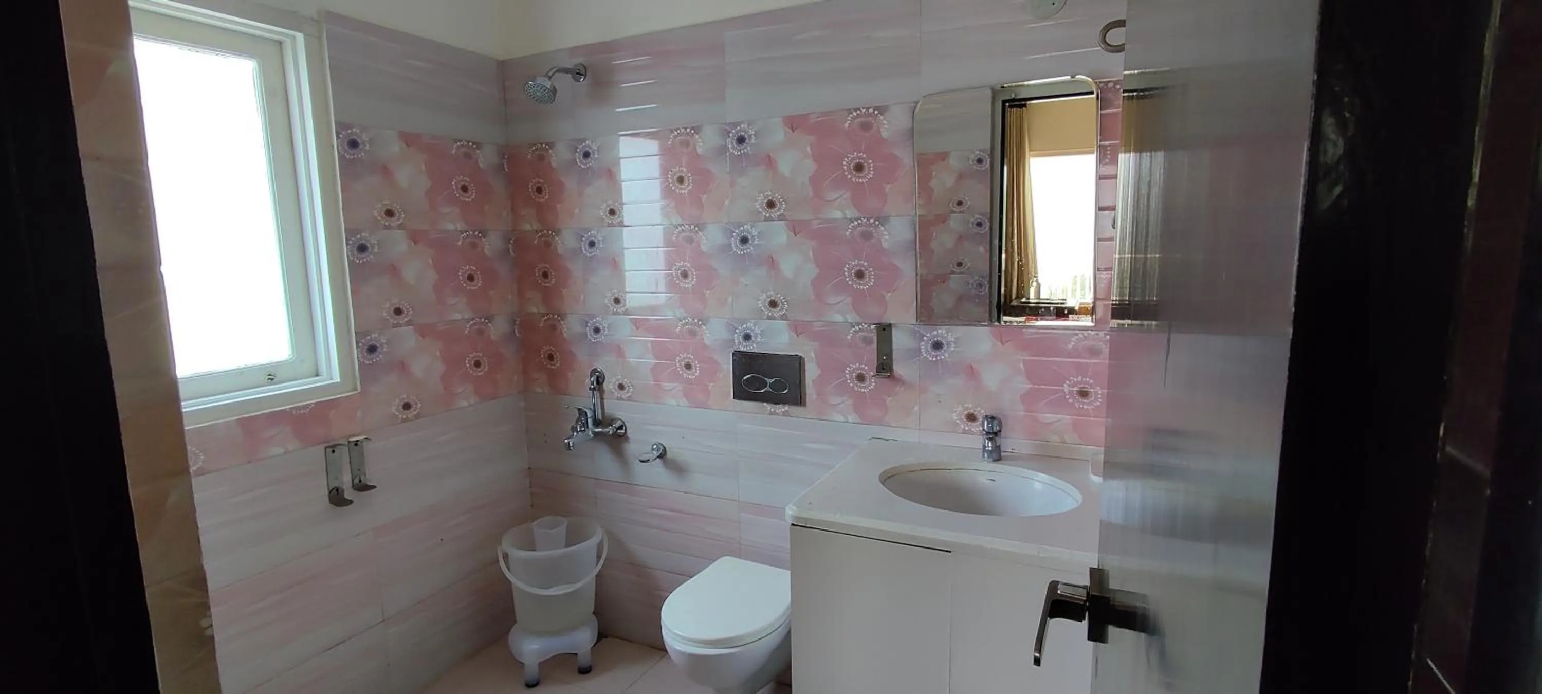 Bathroom in Seven Hills Shimla by Him Haults Hospitality