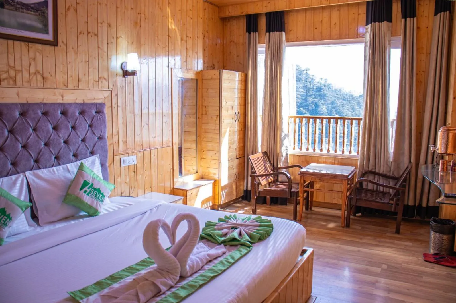 Bed in Seven Hills Shimla by Him Haults Hospitality