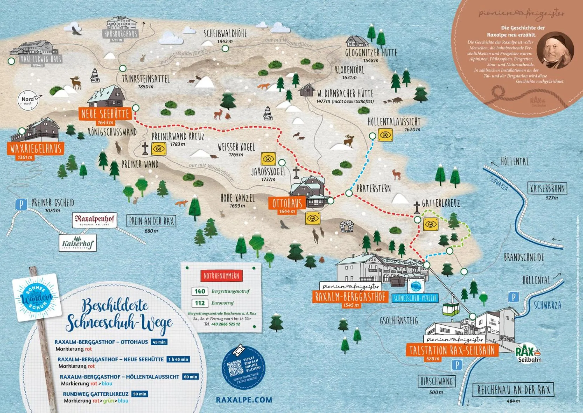 Hiking in Scharfegger's Raxalpenhof - Zuhause am Land