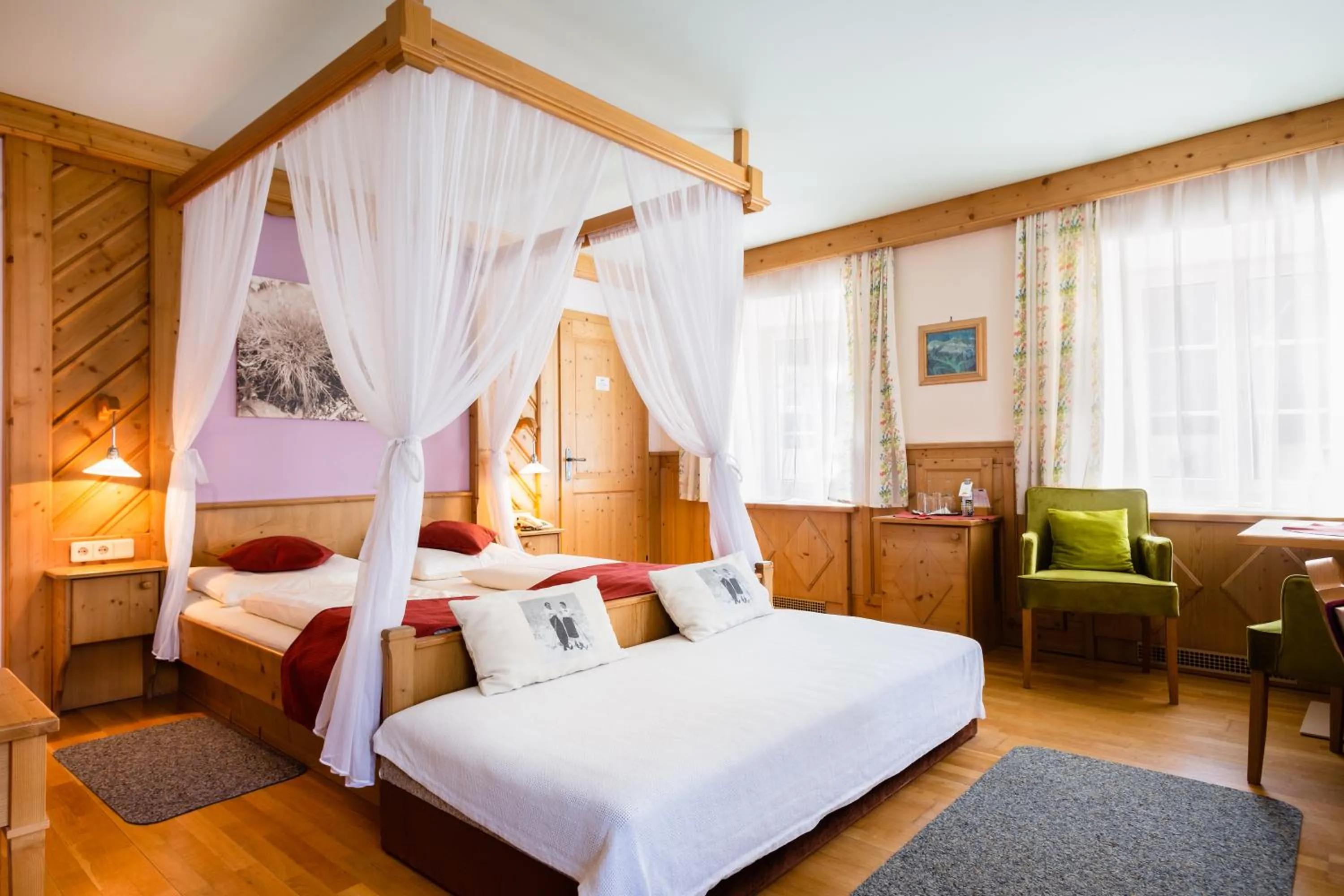 Bed in Scharfegger's Raxalpenhof - Zuhause am Land