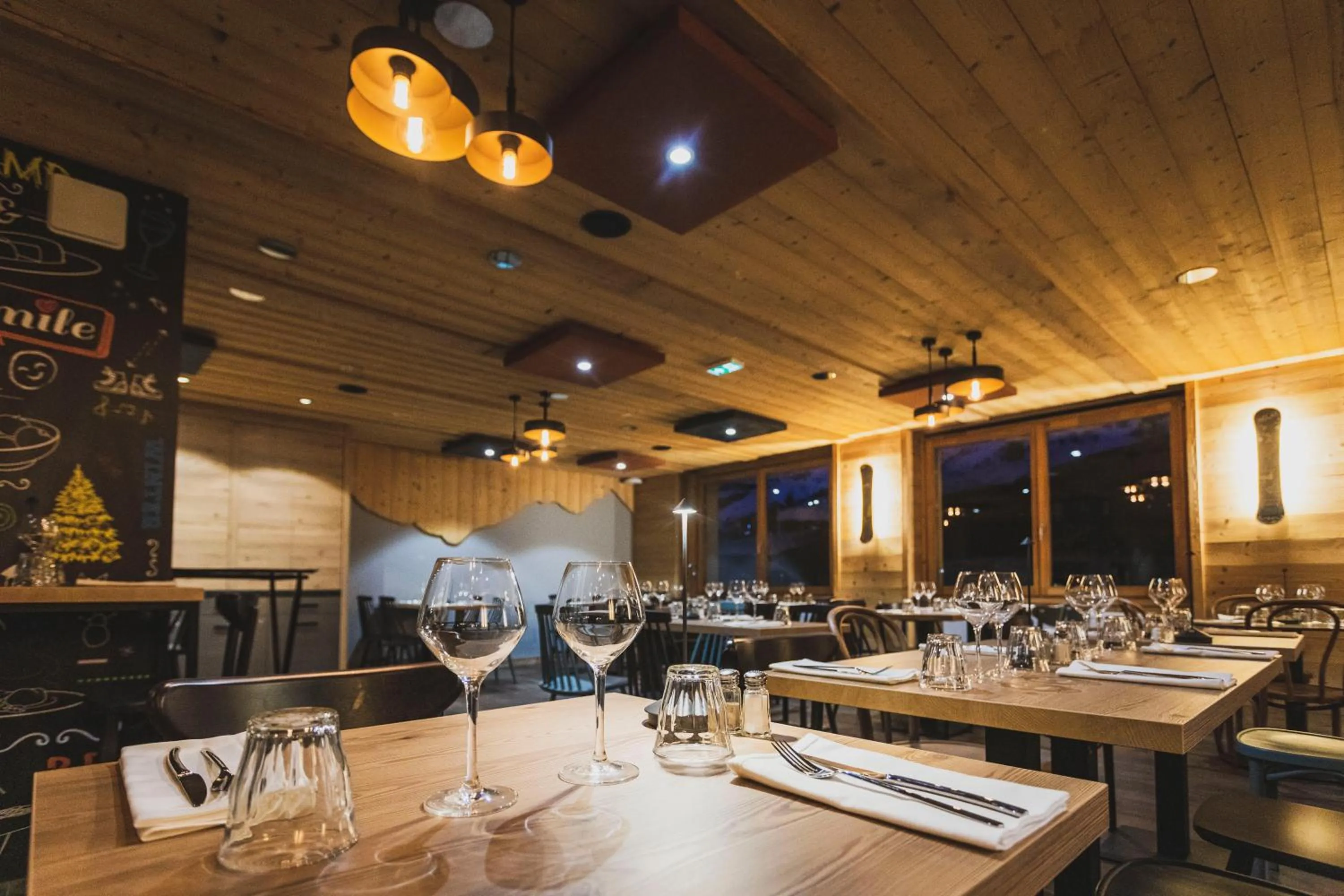 Restaurant/places to eat in Hotel Base Camp Lodge - Les 2 Alpes