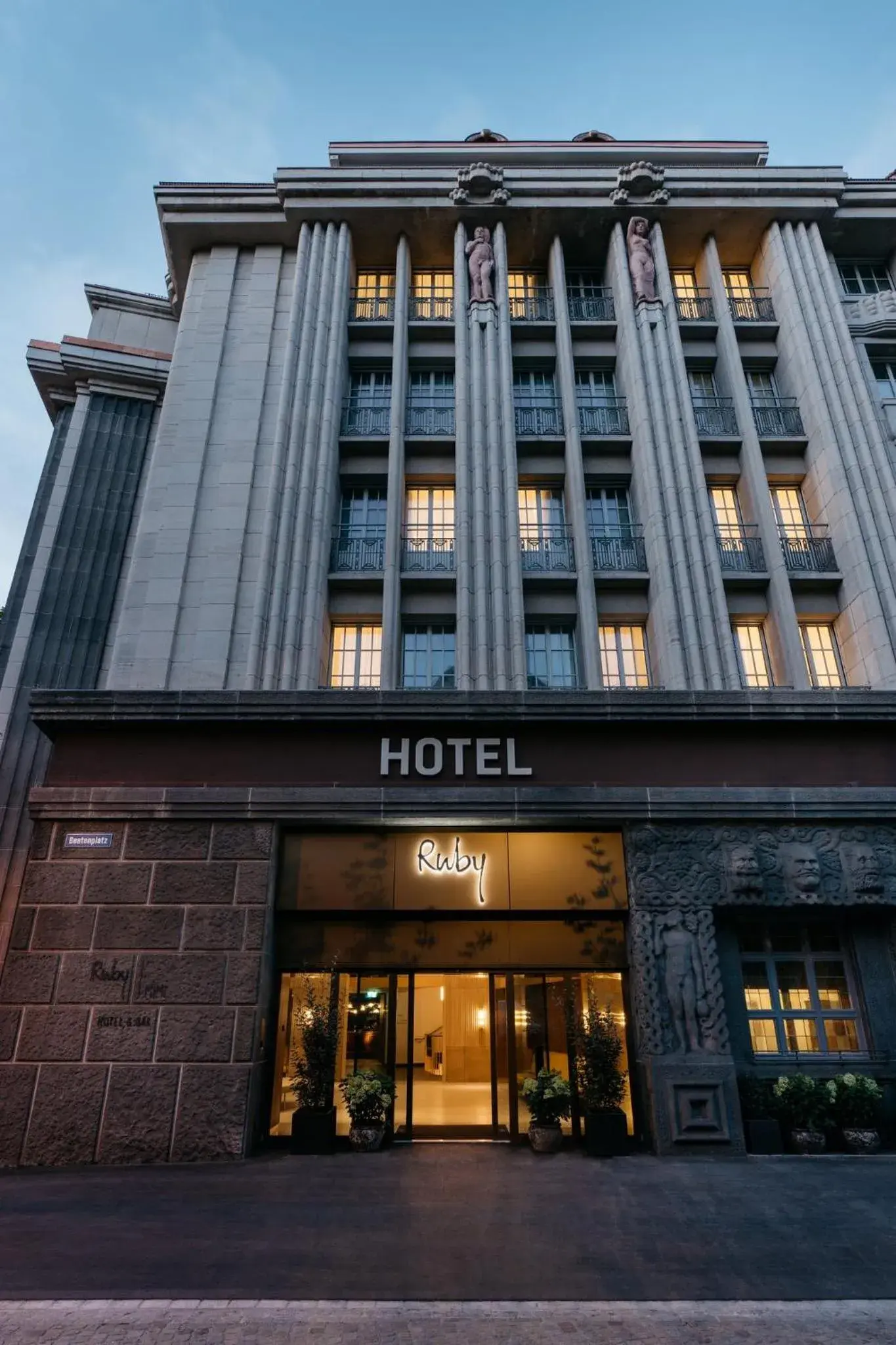 Property building in Ruby Mimi Hotel Zurich Property building in Ruby Mimi Hotel Zurich