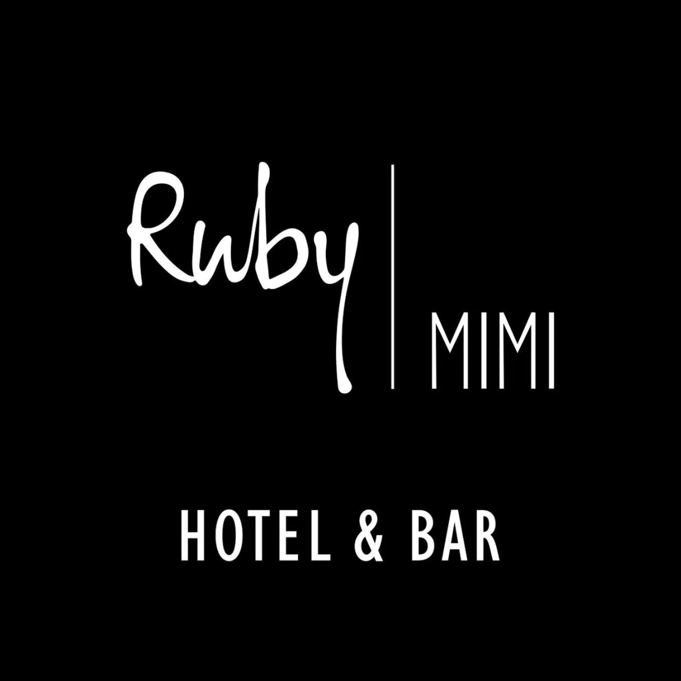 Logo/Certificate/Sign in Ruby Mimi Hotel Zurich
