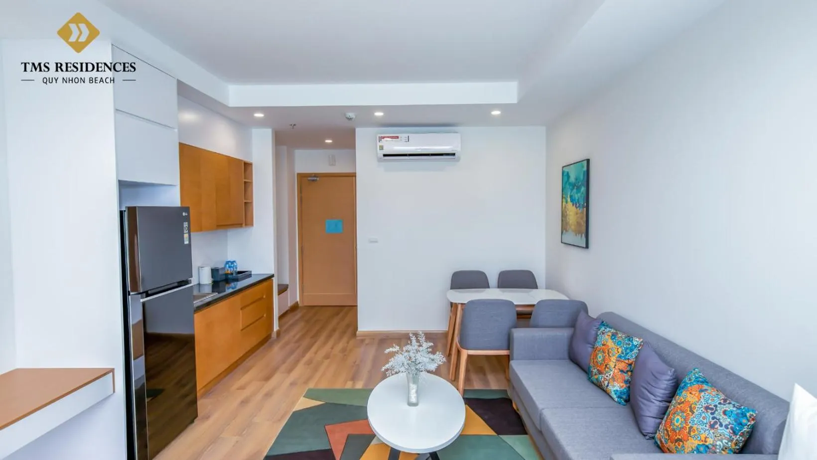 Living room in TMS Residences Quy Nhon - Official