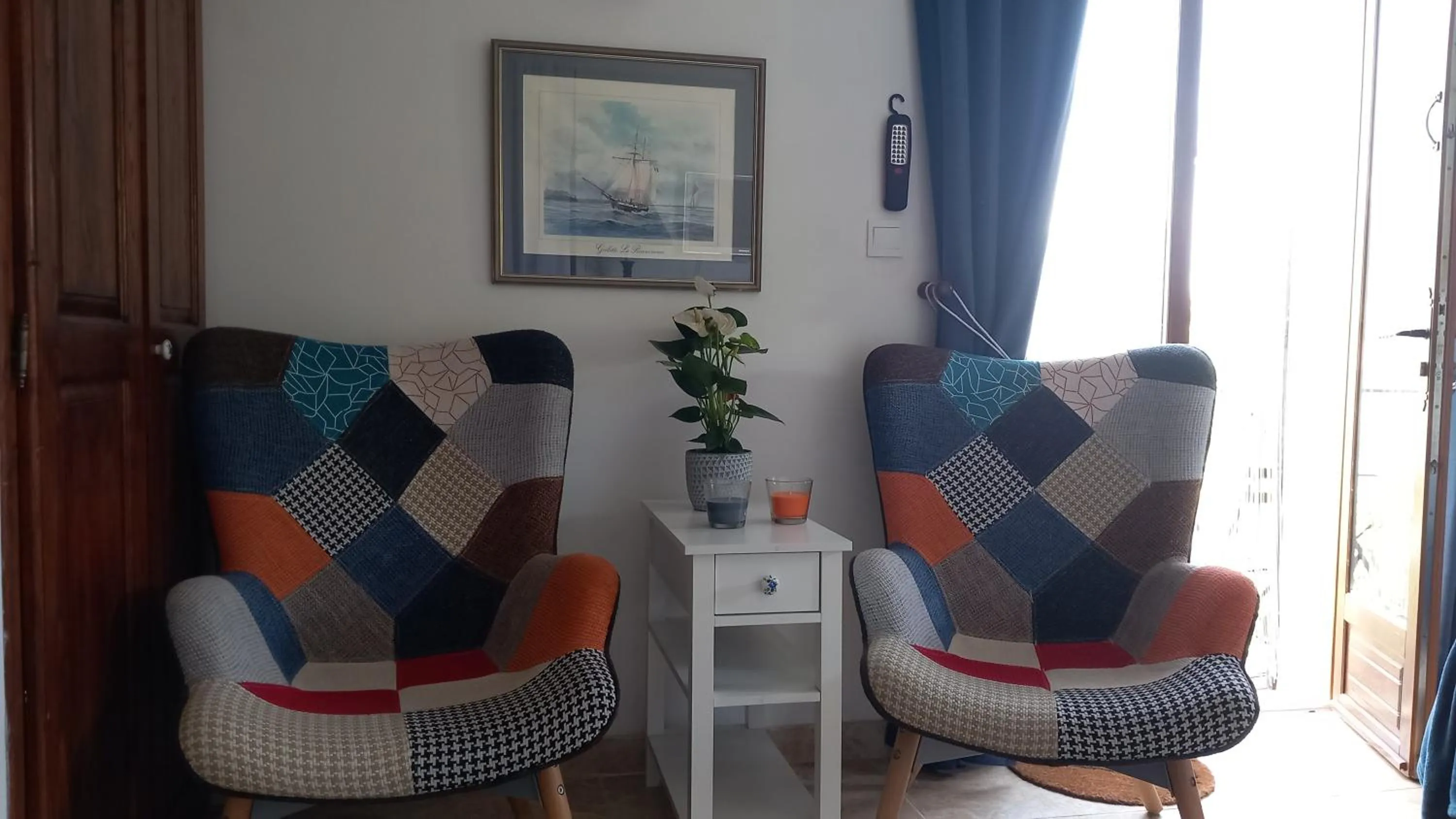 Bedroom in La Sapiniére -chambres climatisées