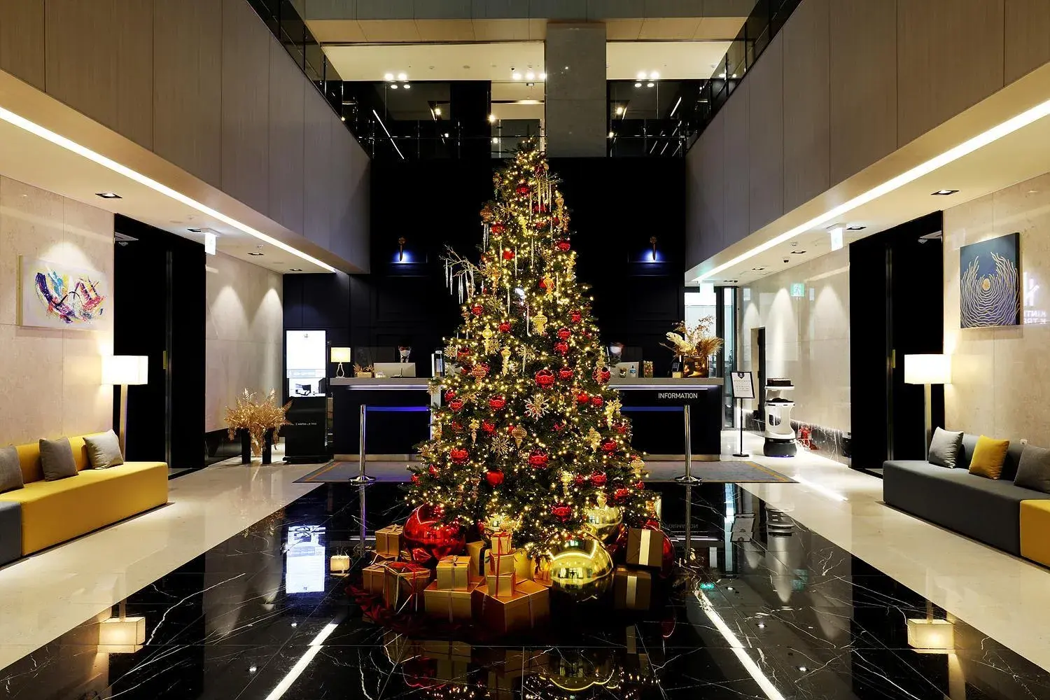 Lobby or reception, Restaurant/Places to Eat in Kintex by K-tree Lobby or reception, Restaurant/Places to Eat in Kintex by K-tree