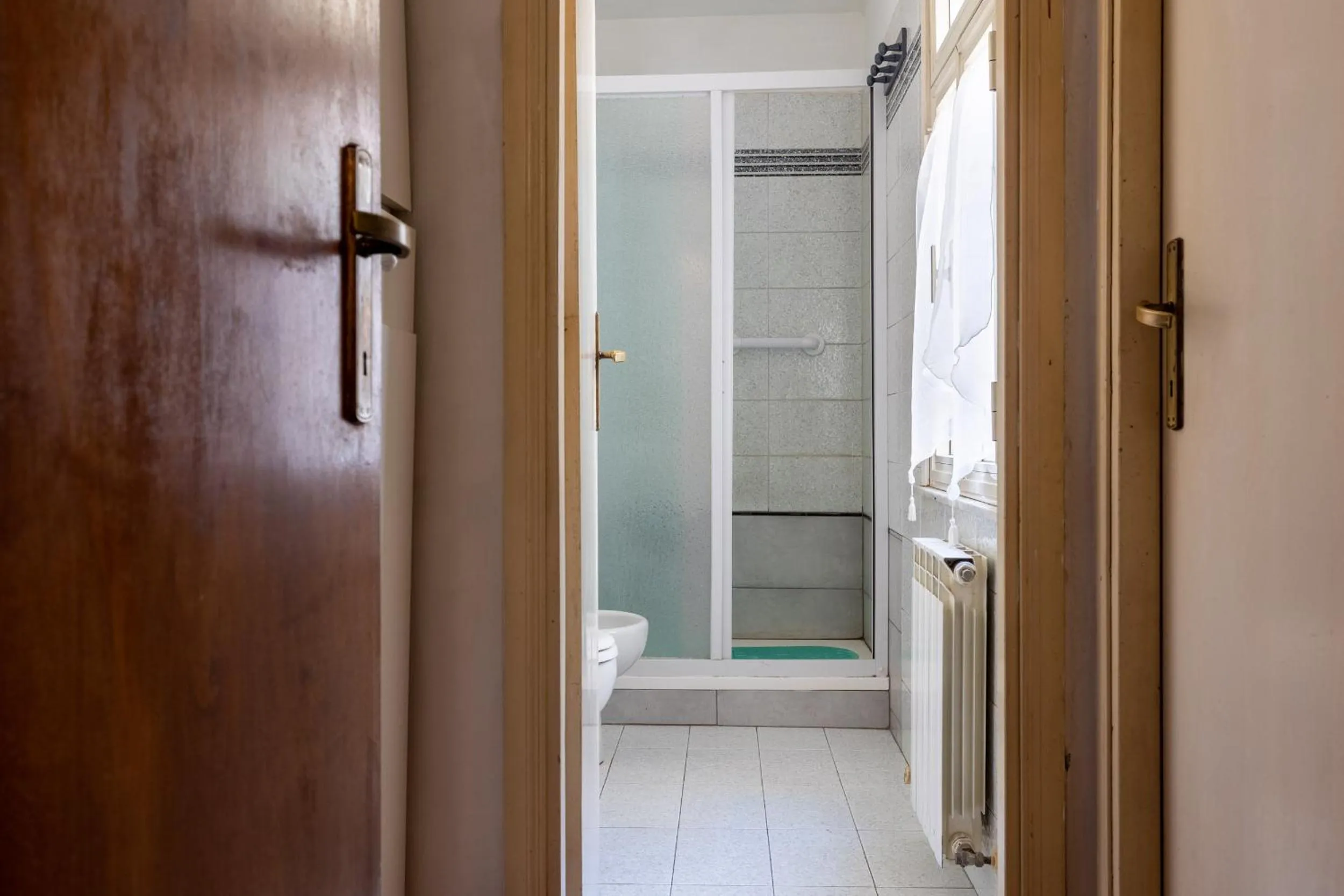 Bathroom in Navona Open Space Apartments