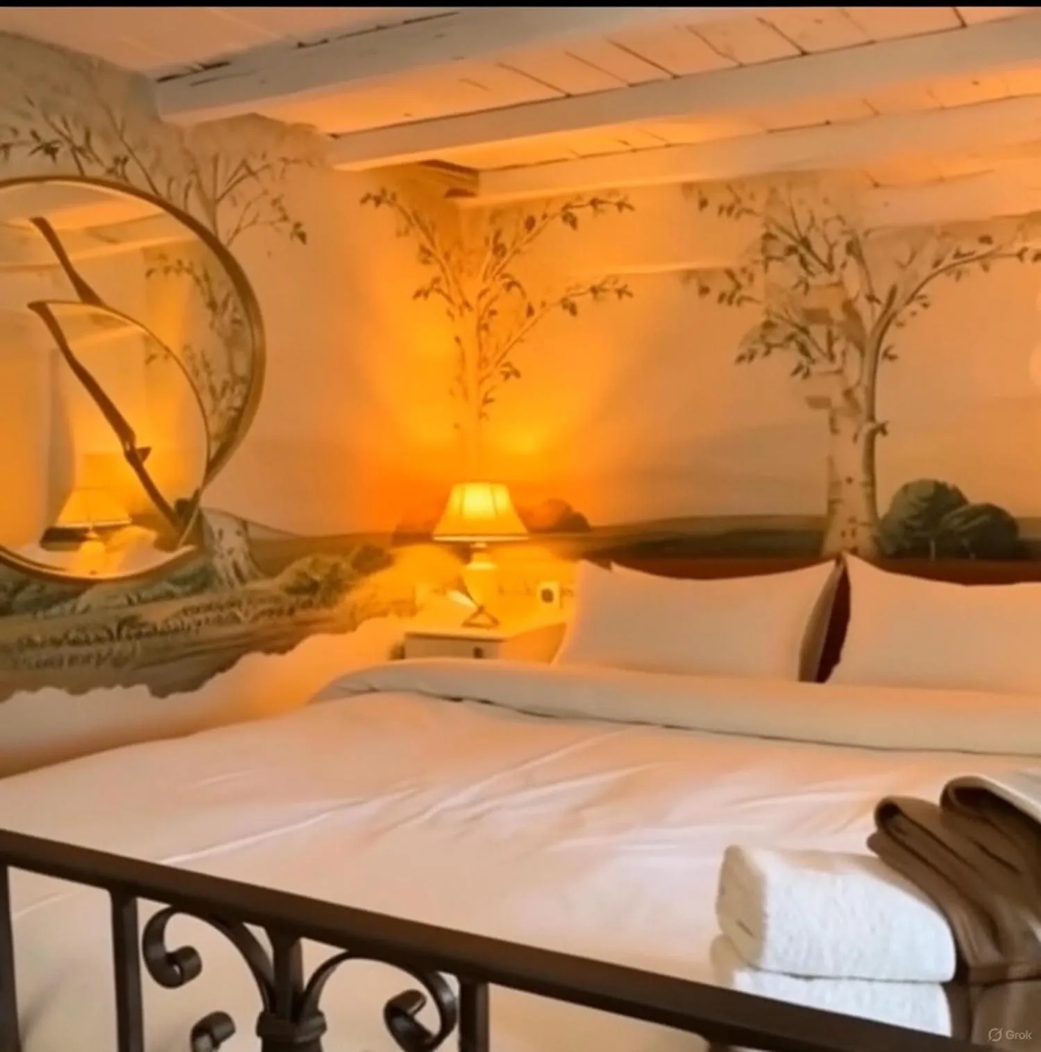 Bed in Navona Open Space Apartments