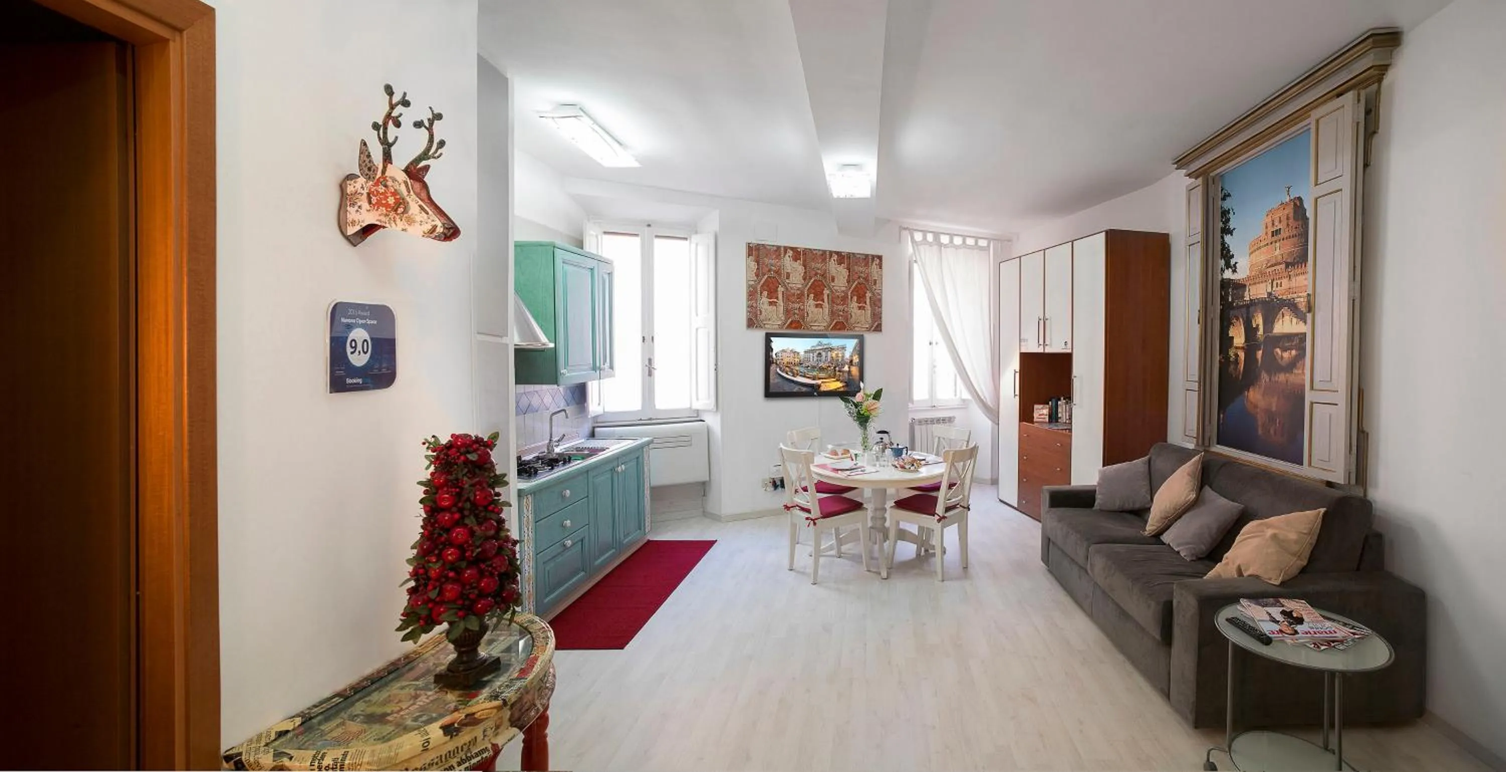 Living room in Navona Open Space Apartments