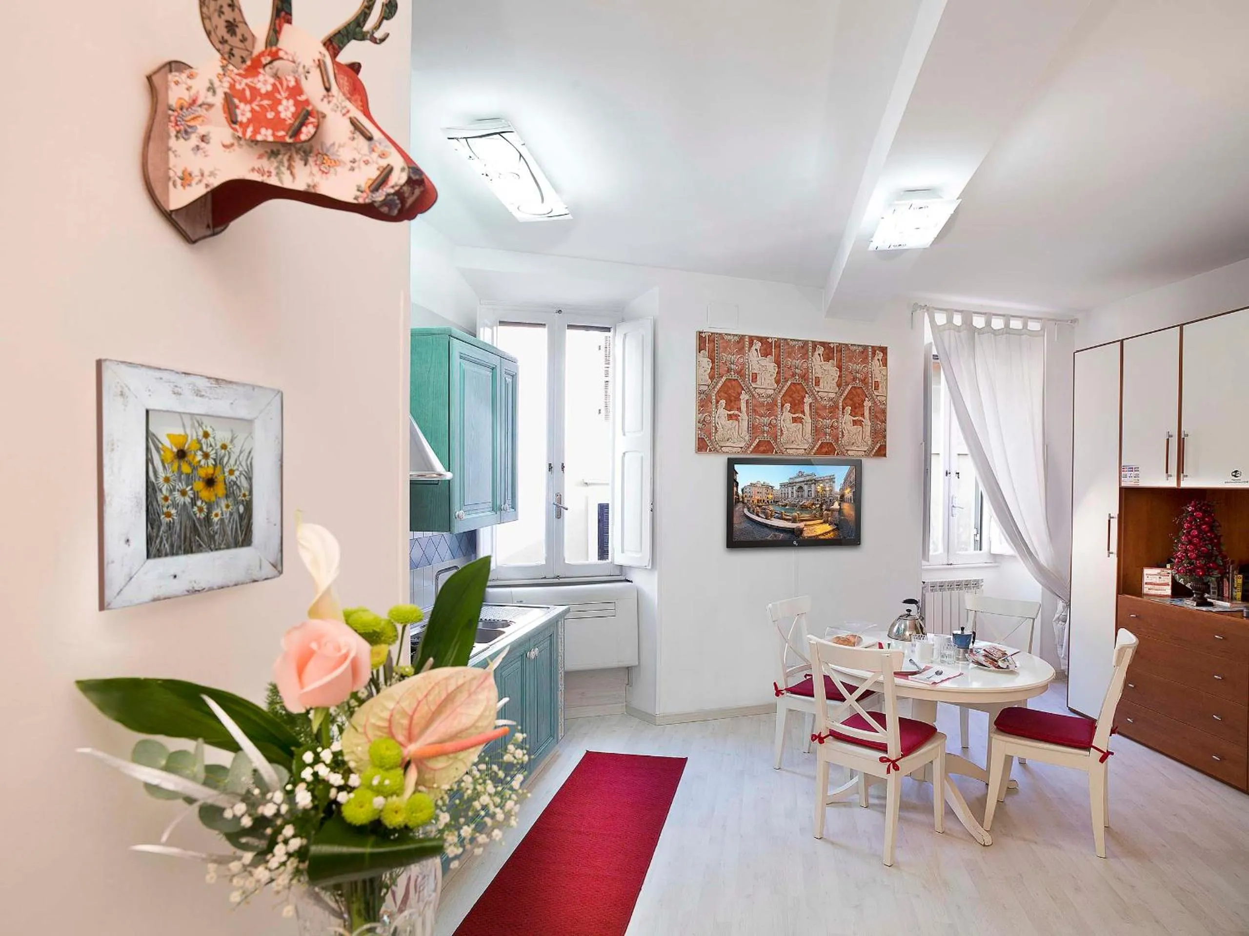 Living room in Navona Open Space Apartments