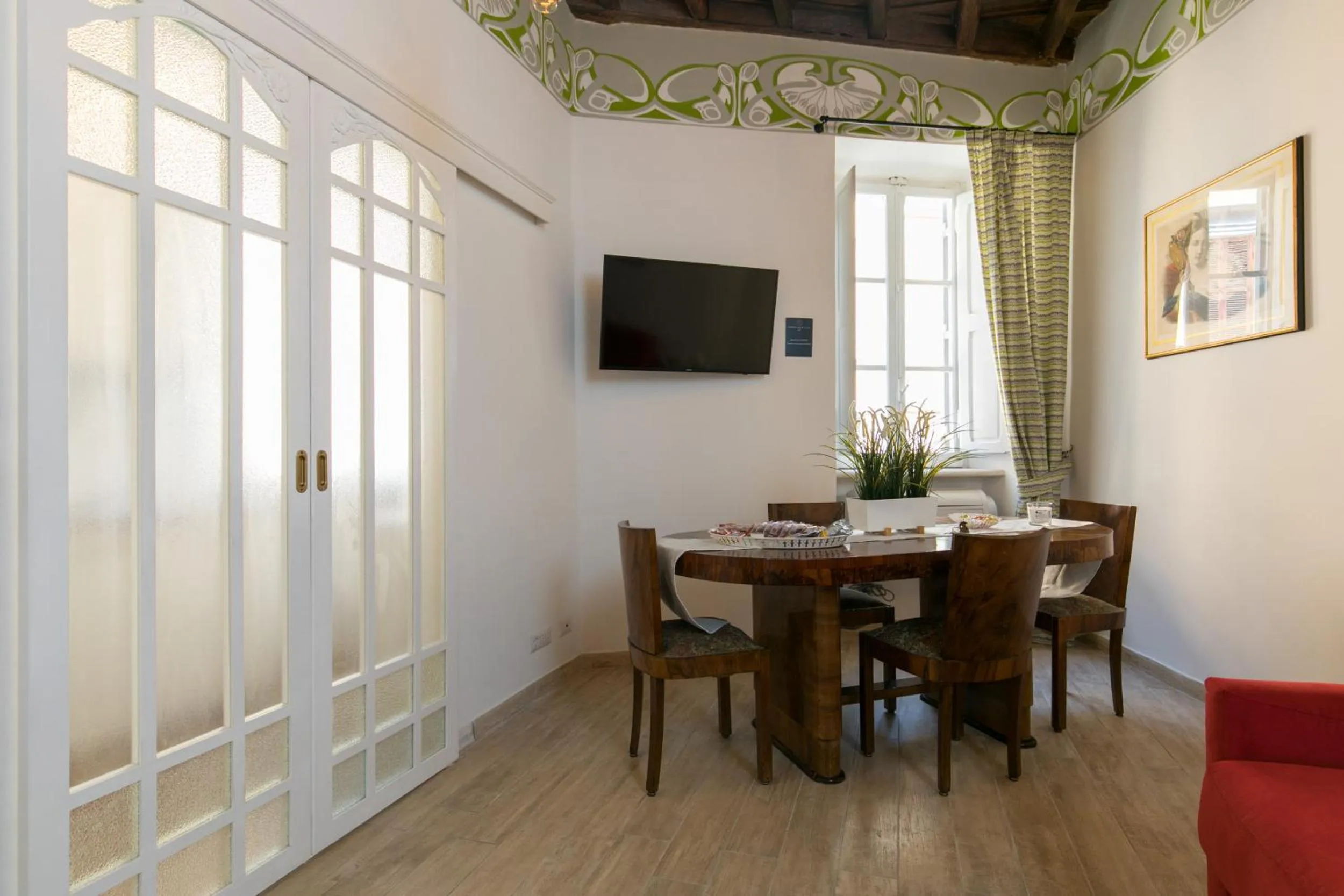 Living room in Navona Open Space Apartments