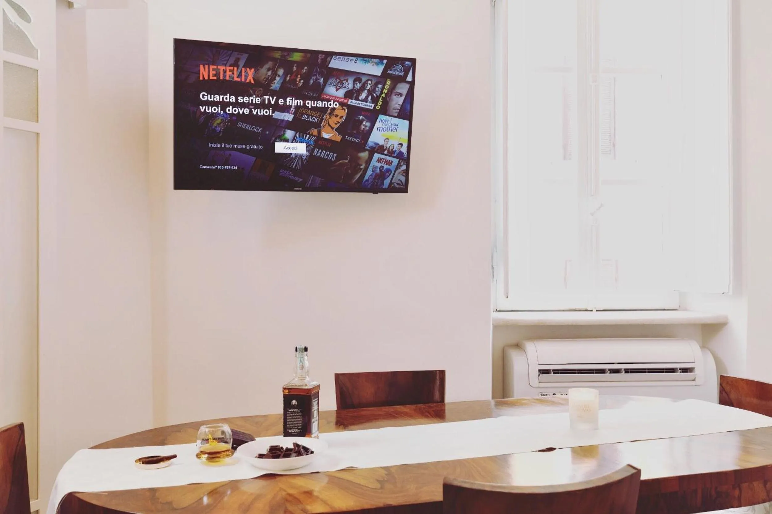 Living room in Navona Open Space Apartments