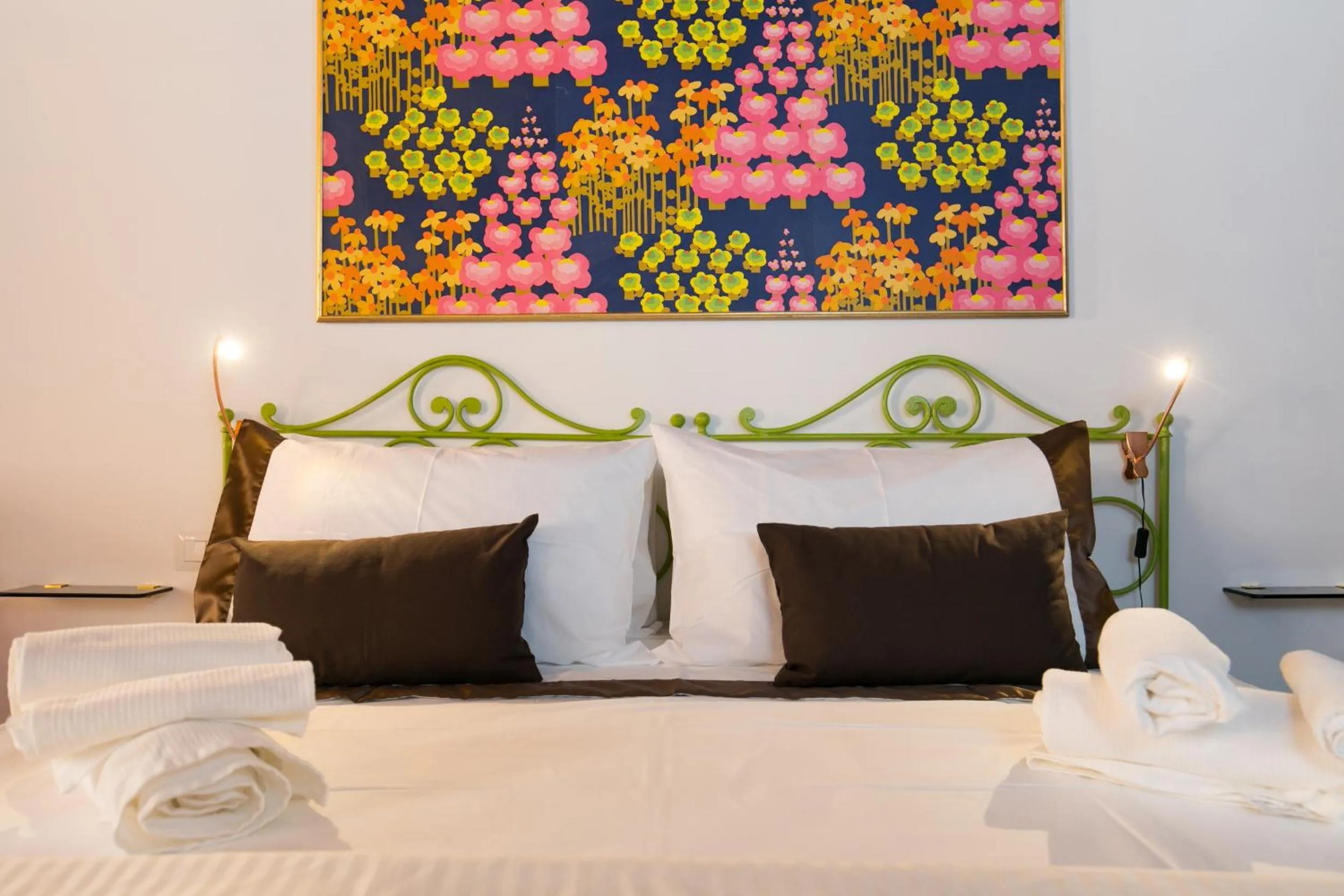 Bedroom, Bed in Navona Open Space Apartments