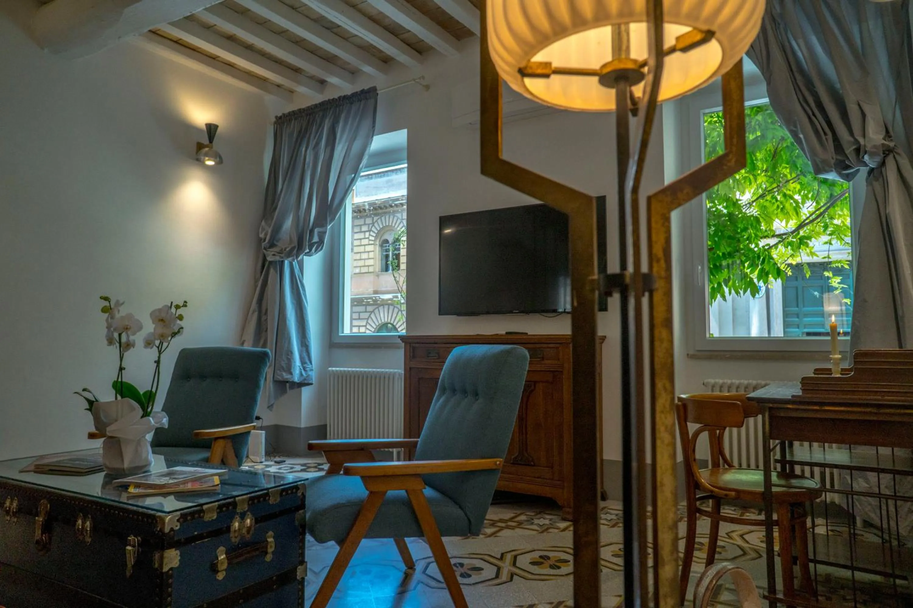 Lounge or bar in Navona Open Space Apartments