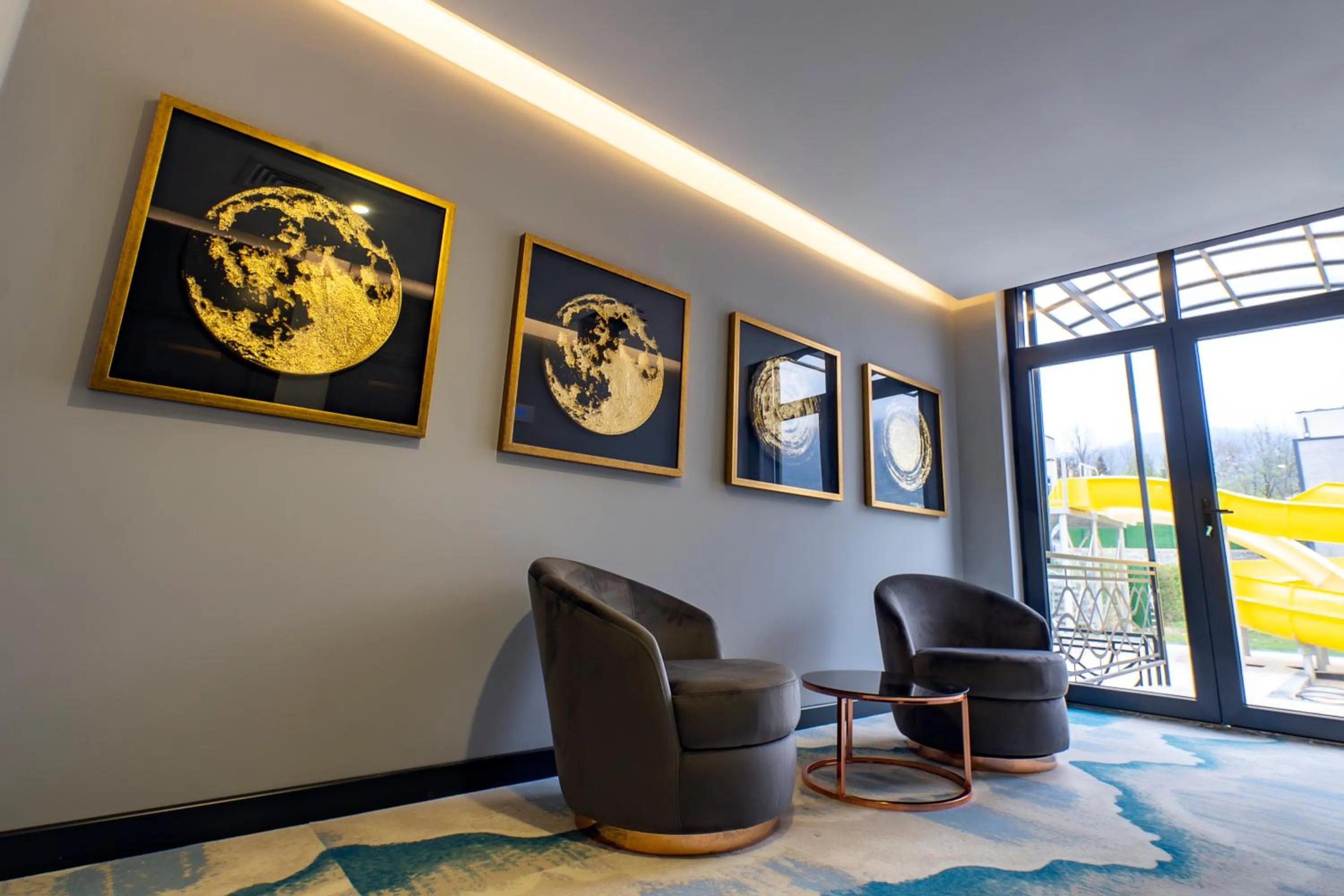 Seating area in Aileena Hotel & Villas