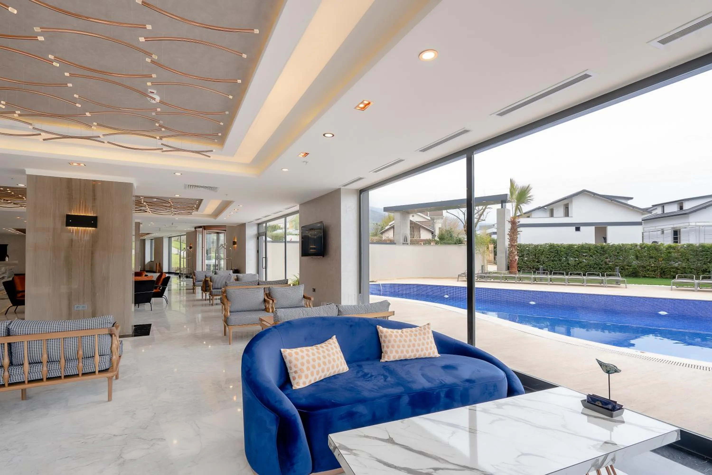 Lobby or reception in Aileena Hotel & Villas