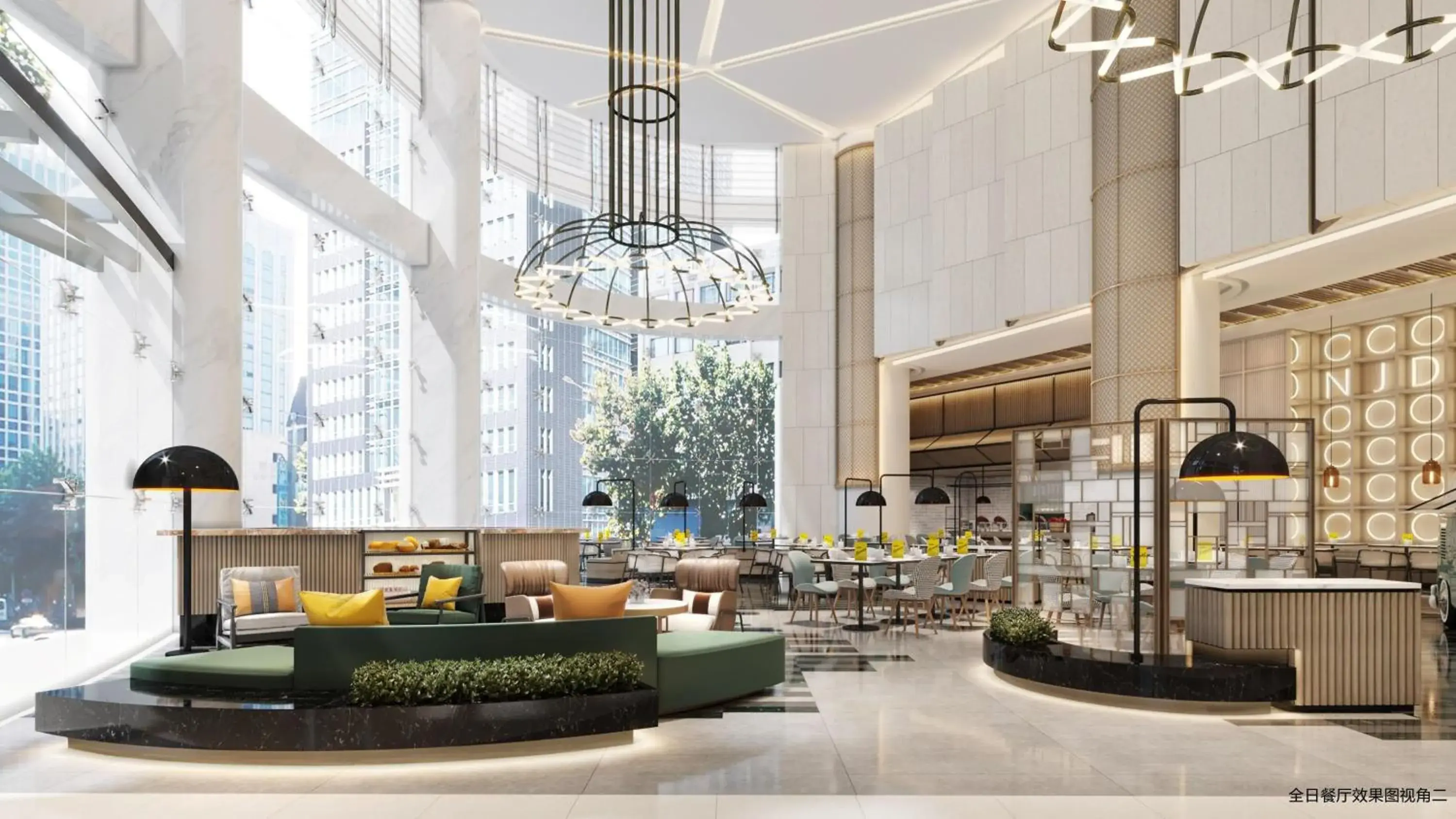 Property building in Holiday Inn Shanghai Nanjing Road by IHG Property building in Holiday Inn Shanghai Nanjing Road by IHG