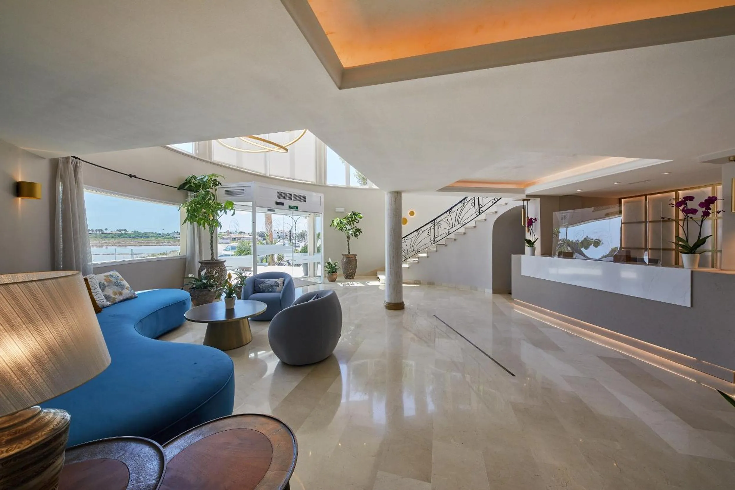 Lobby or reception in El Coto Boutique & Spa Hotel