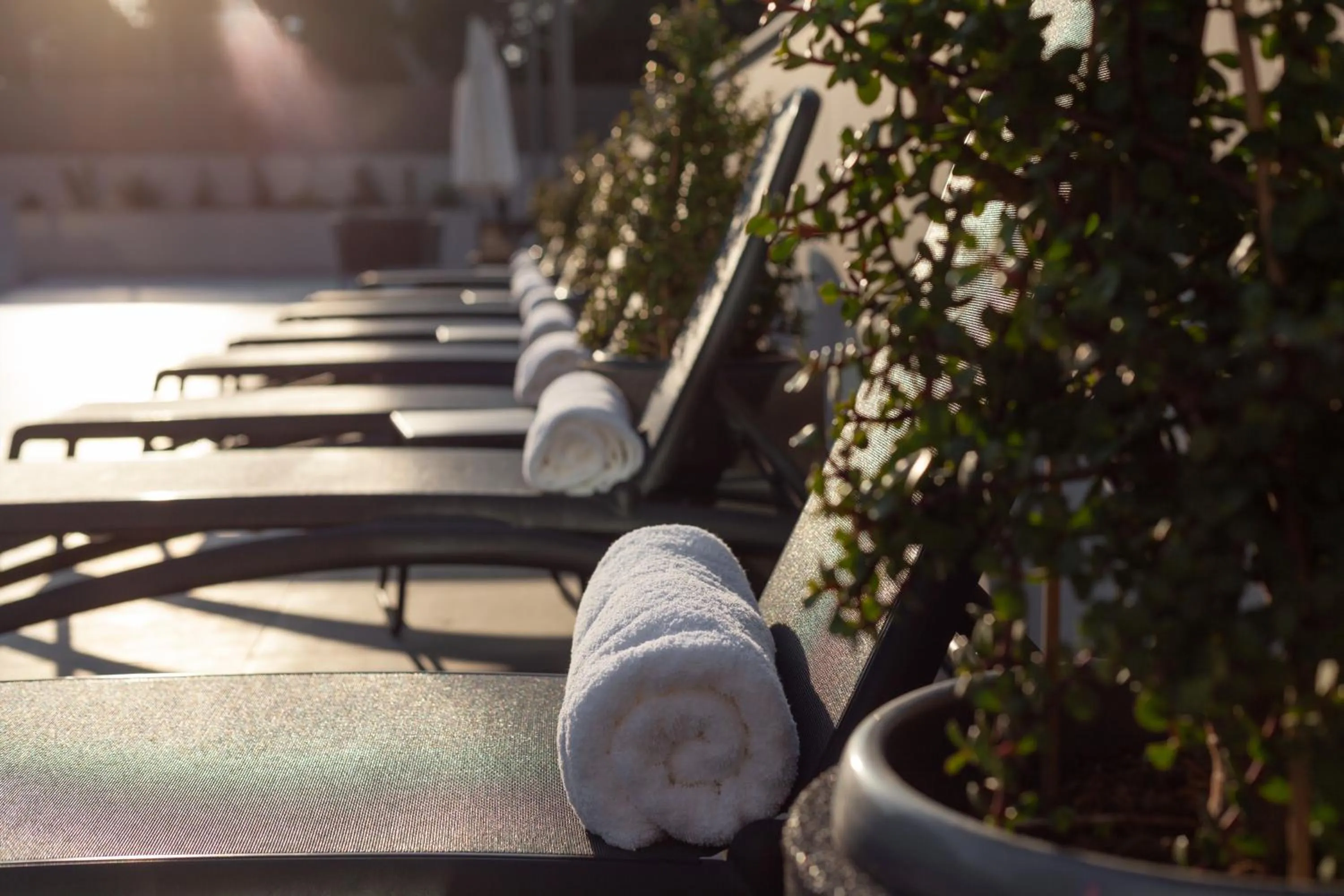 Swimming pool in ONLY Boutique Suites & Residences