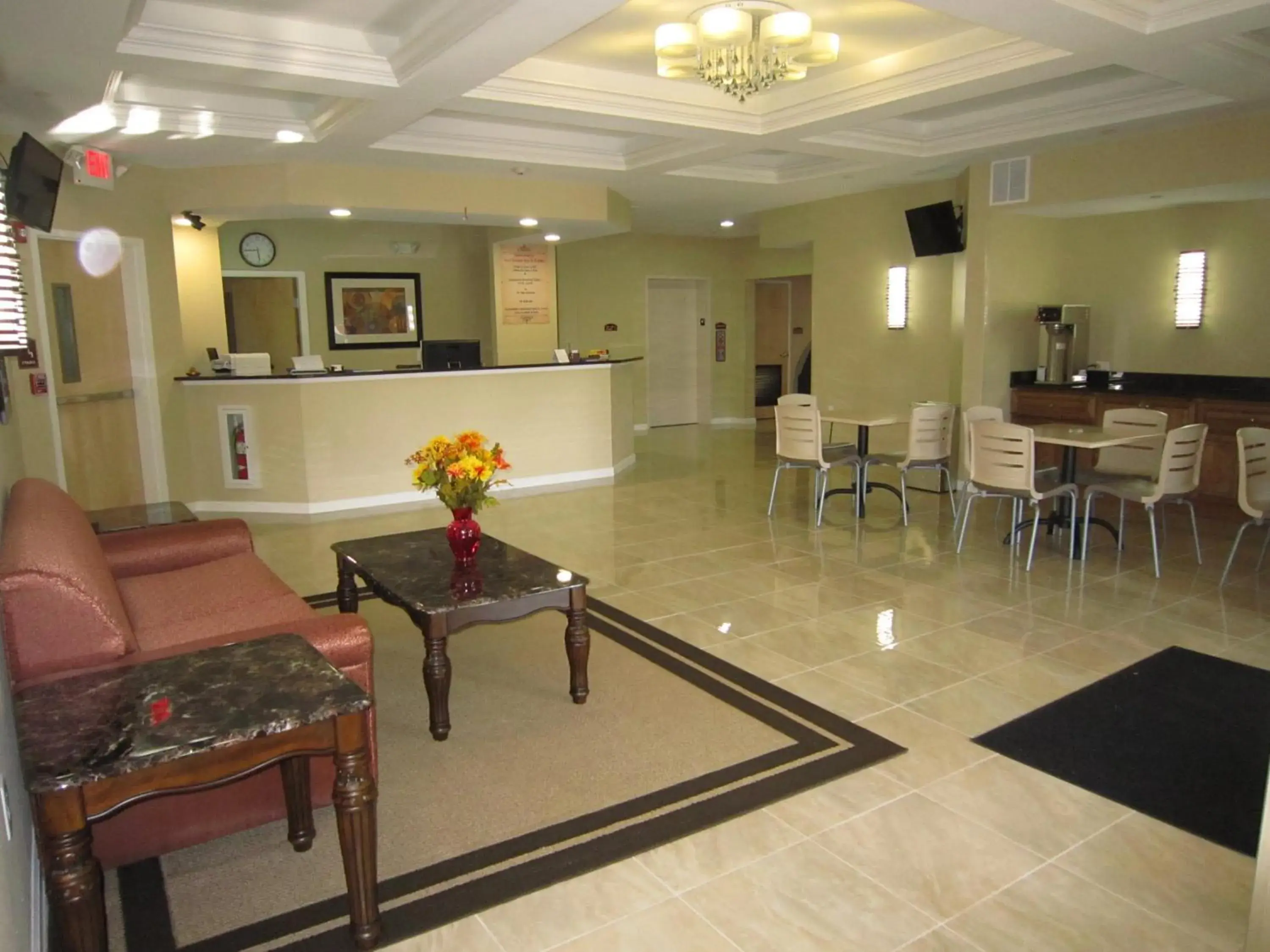 Lobby or reception in Red Carpet Inn and Suites Monmouth Junction Lobby or reception in Red Carpet Inn and Suites Monmouth Junction