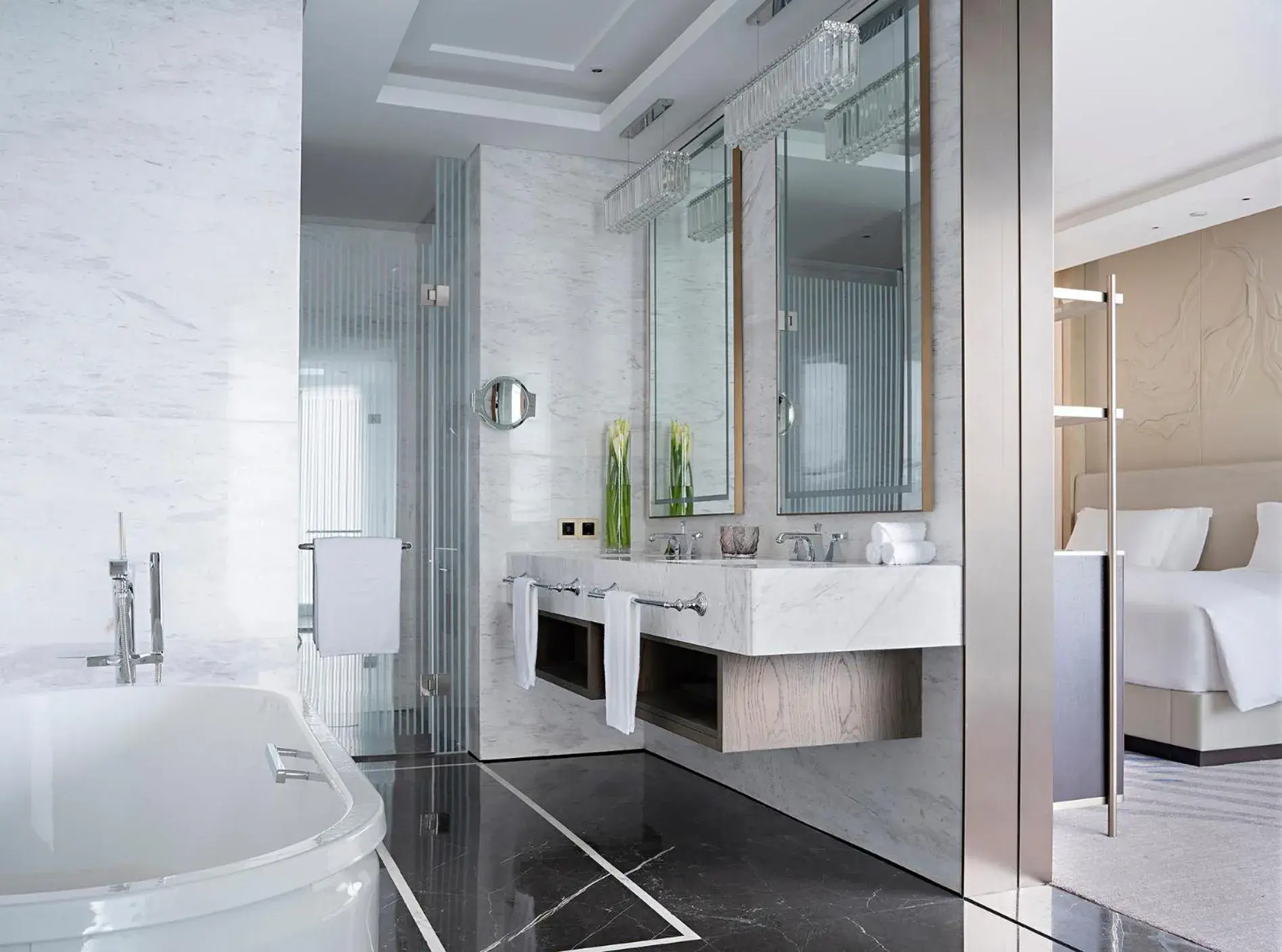 Deluxe Twin Room in Langham Place Changsha Deluxe Twin Room in Langham Place Changsha