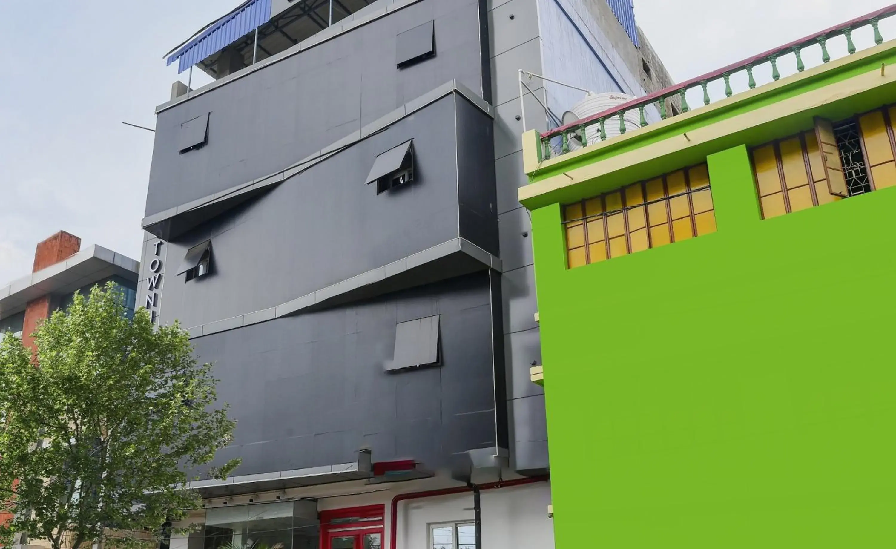 Facade/entrance in Super Town House HI5 Aditya International Facade/entrance in Super Town House HI5 Aditya International