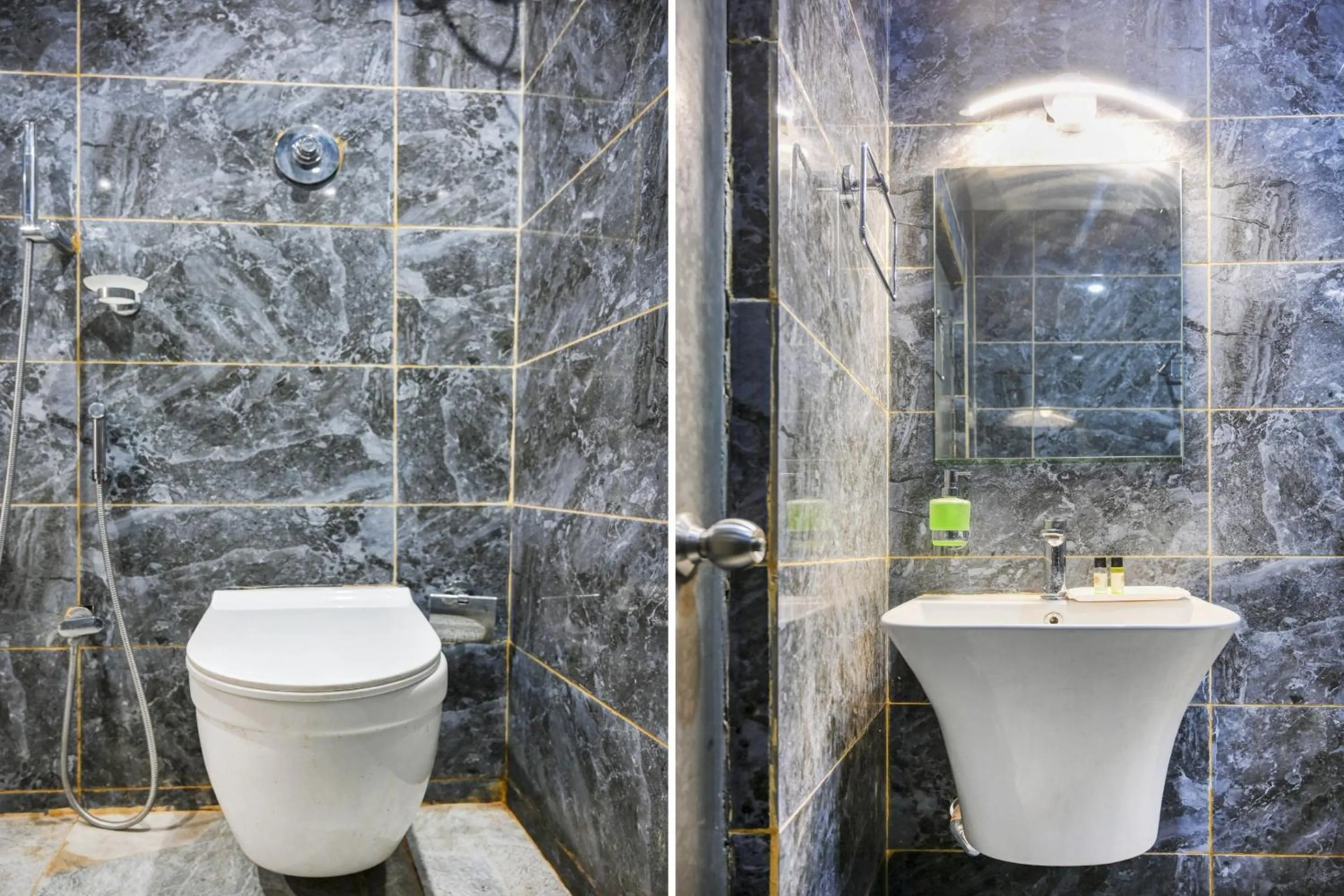 Bathroom in Super Town House HI5 Aditya International