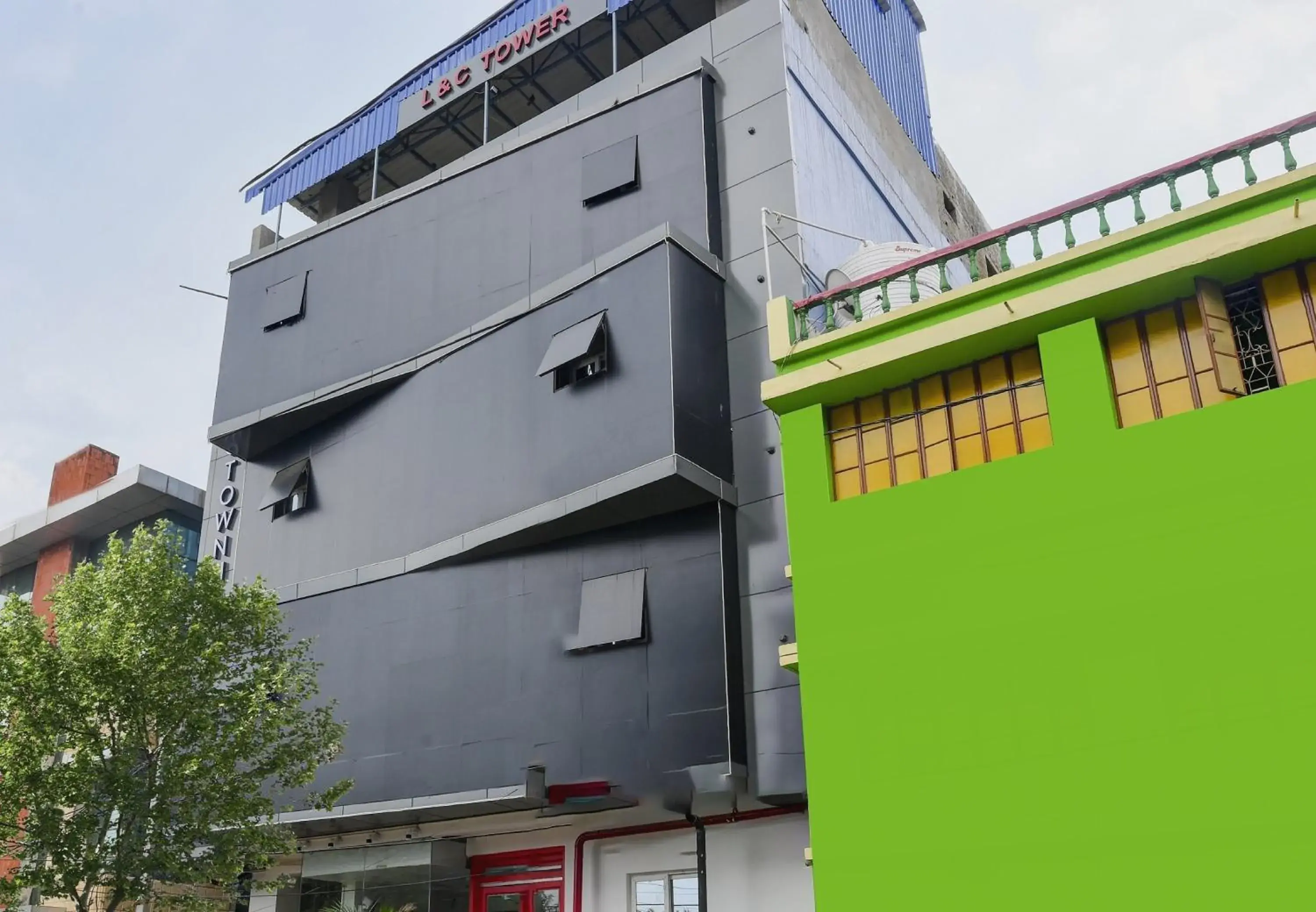 Facade/entrance in Super Town House HI5 Aditya International Facade/entrance in Super Town House HI5 Aditya International