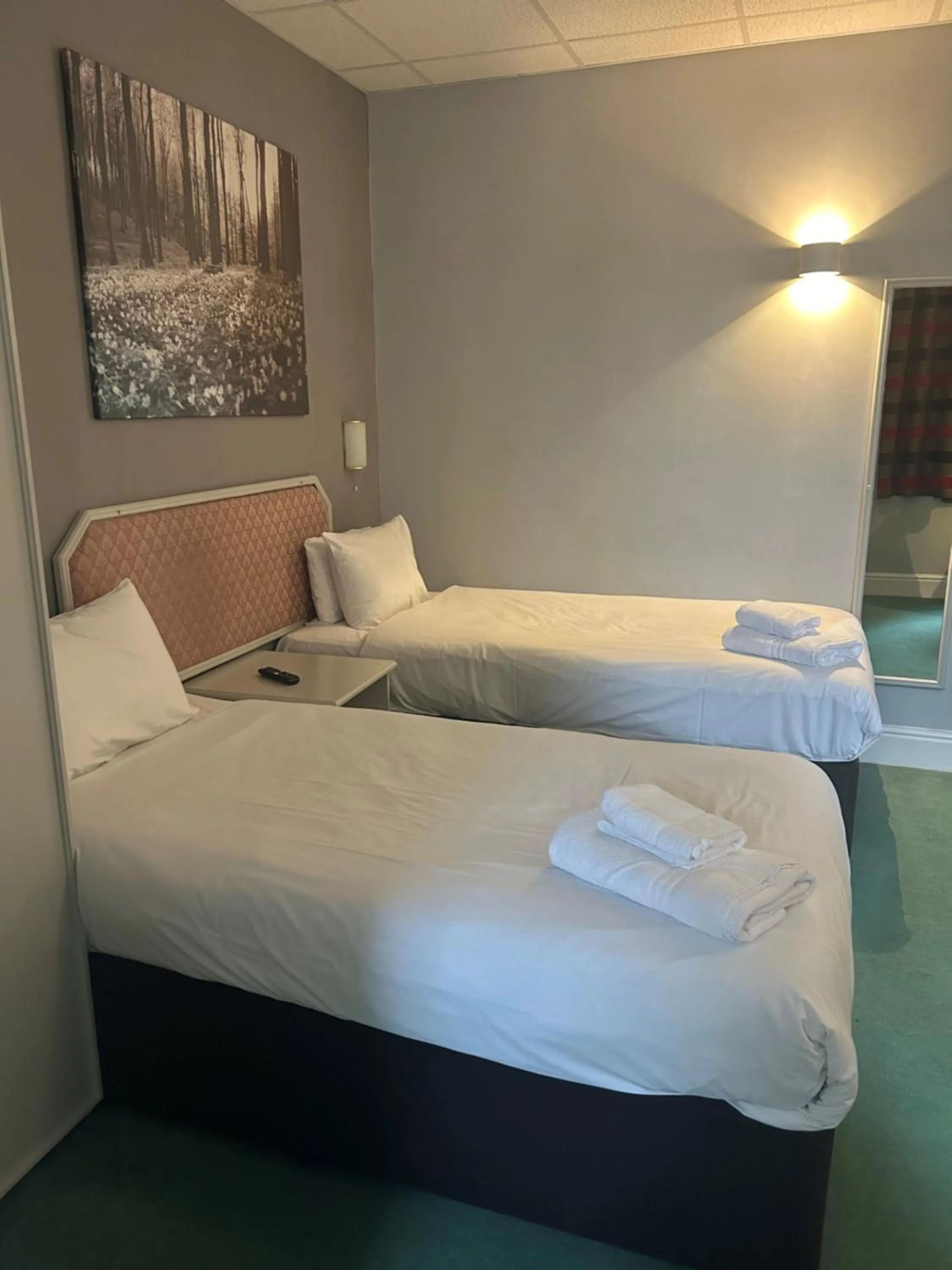 Bed in The Grand Hotel