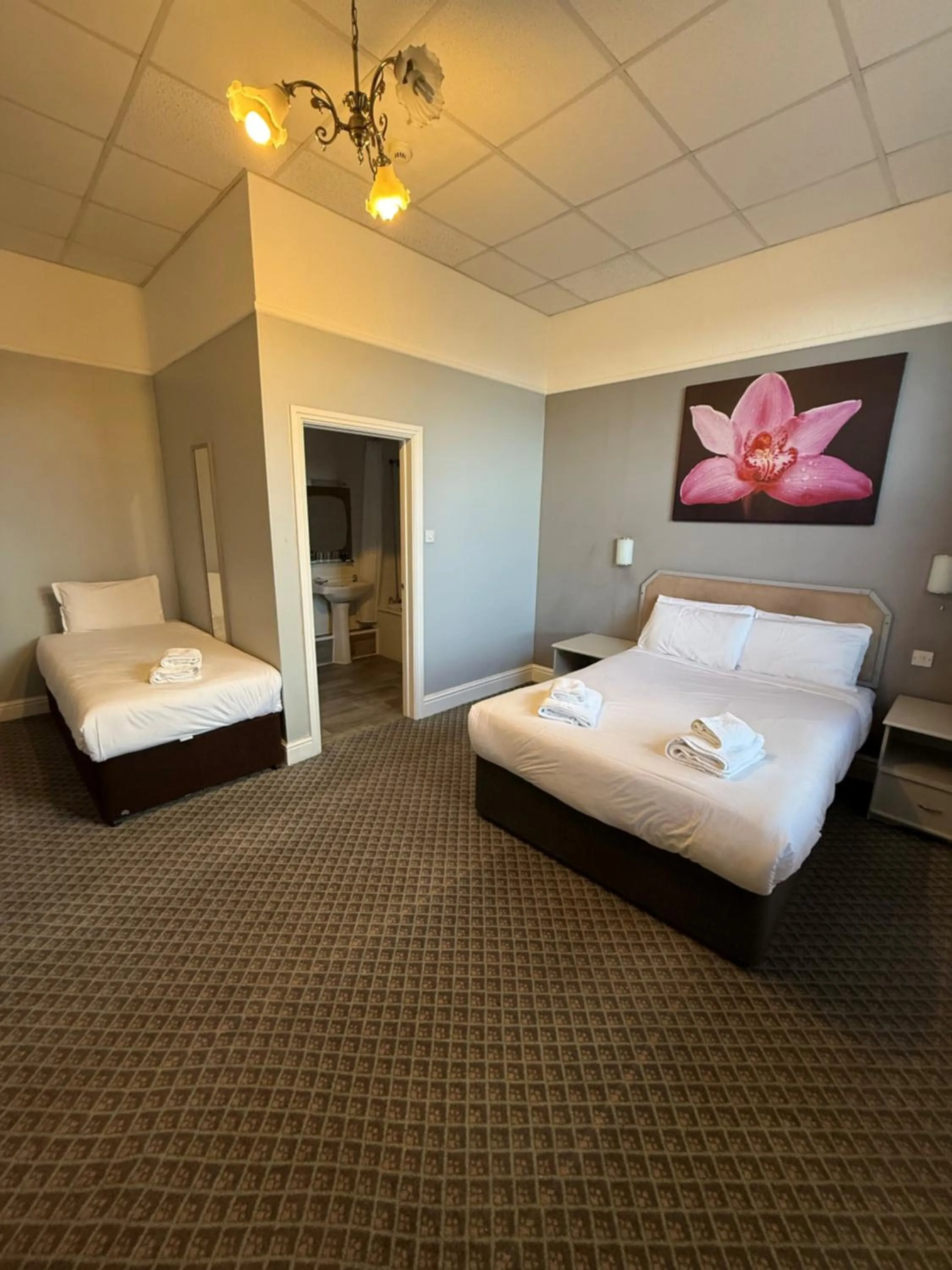 Bed in The Grand Hotel