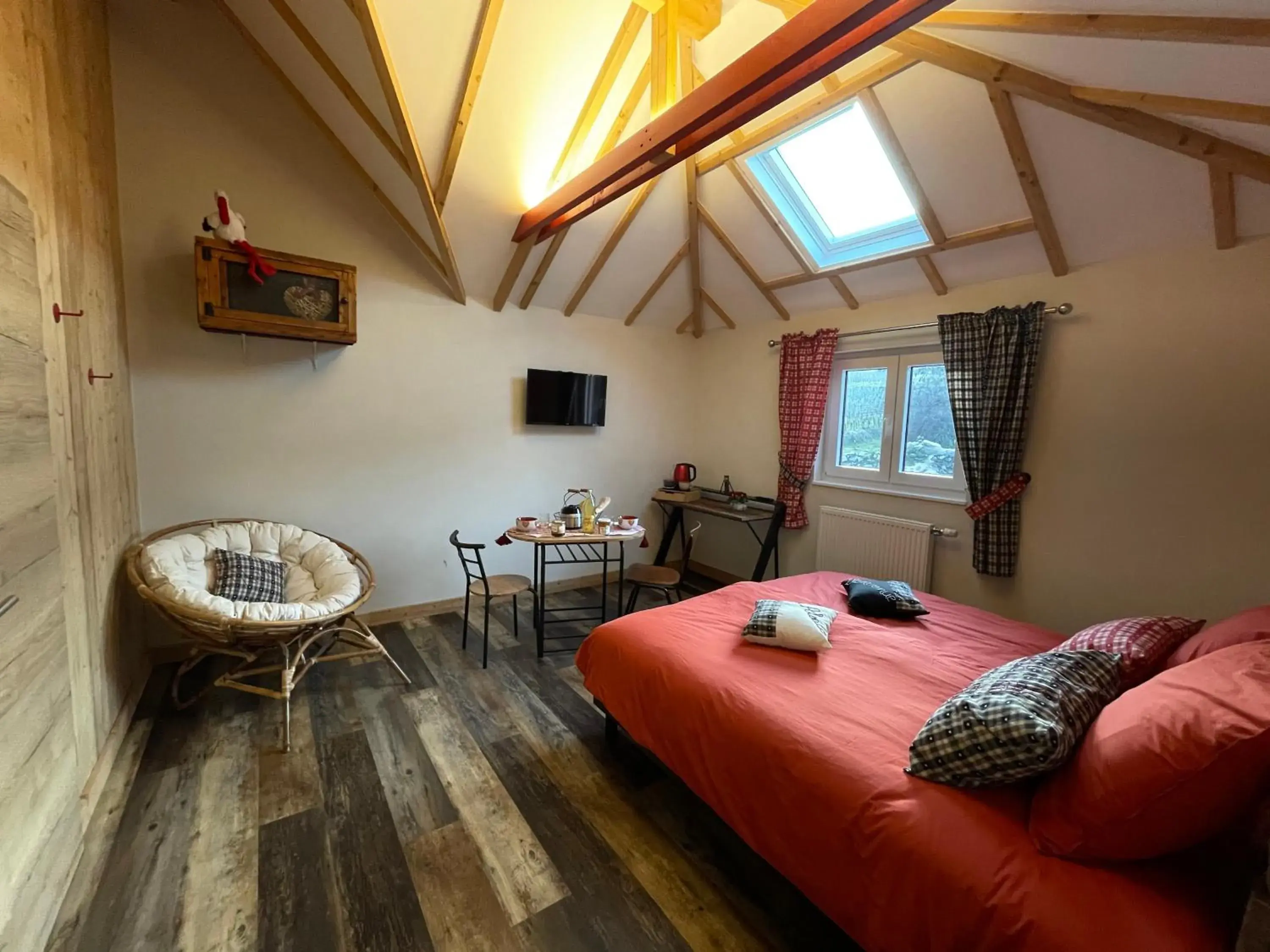 Bedroom in Le Refuge du Rempart Bedroom in Le Refuge du Rempart