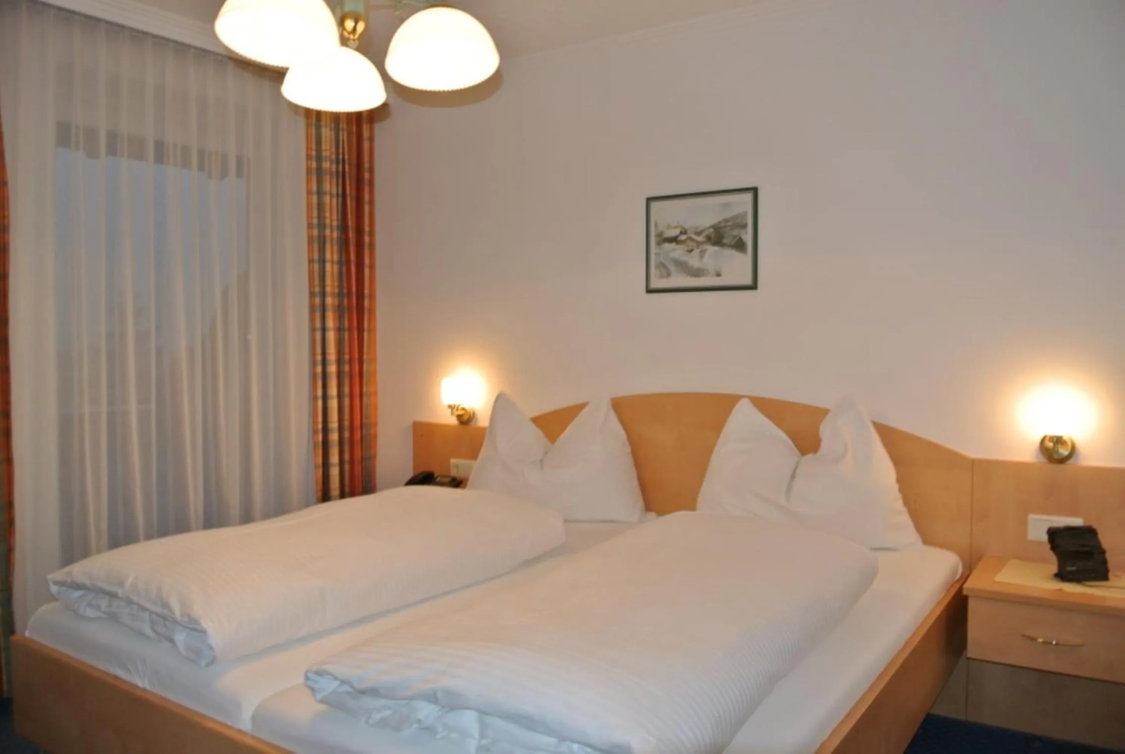 Bed in Landhotel Stofflerwirt