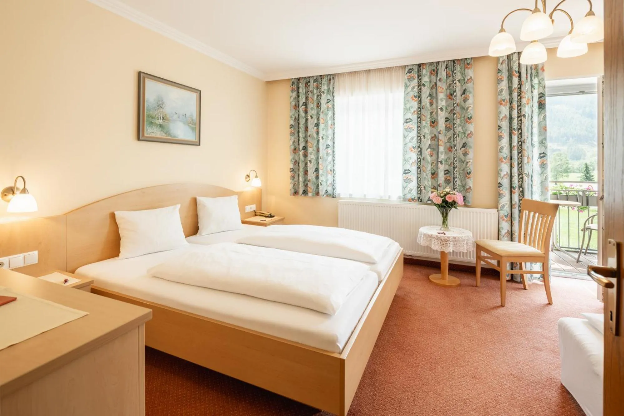 Photo of the whole room, Bed in Landhotel Stofflerwirt