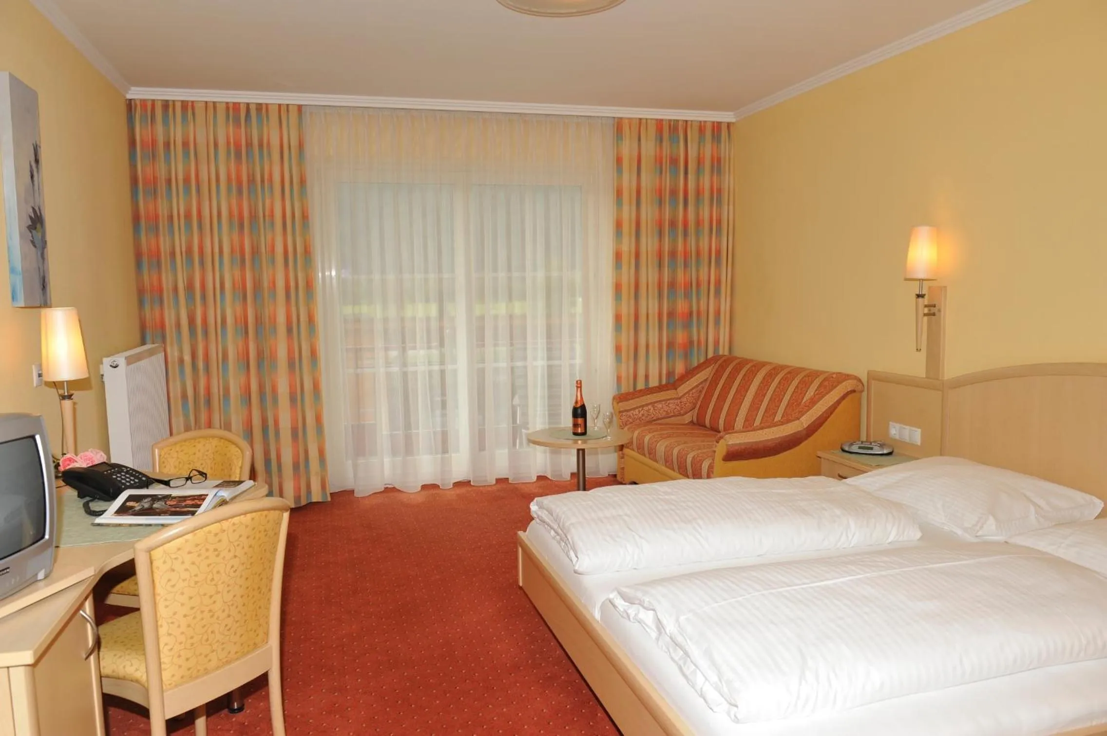 Photo of the whole room, Bed in Landhotel Stofflerwirt