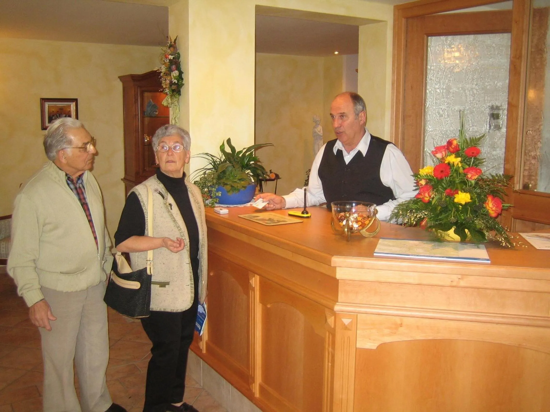 Lobby or reception in Landhotel Stofflerwirt