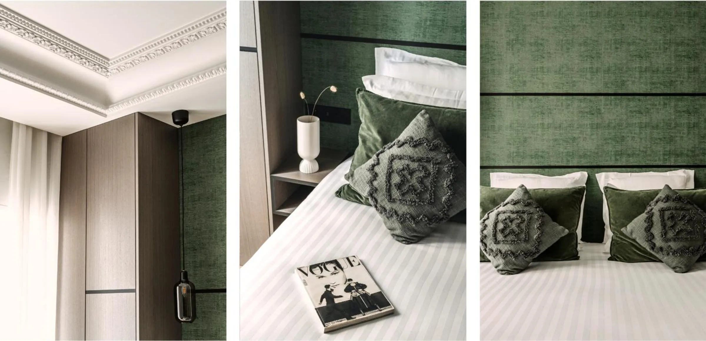 Bed in HIGHSTAY - Luxury Serviced Apartments - Champs-Elysées