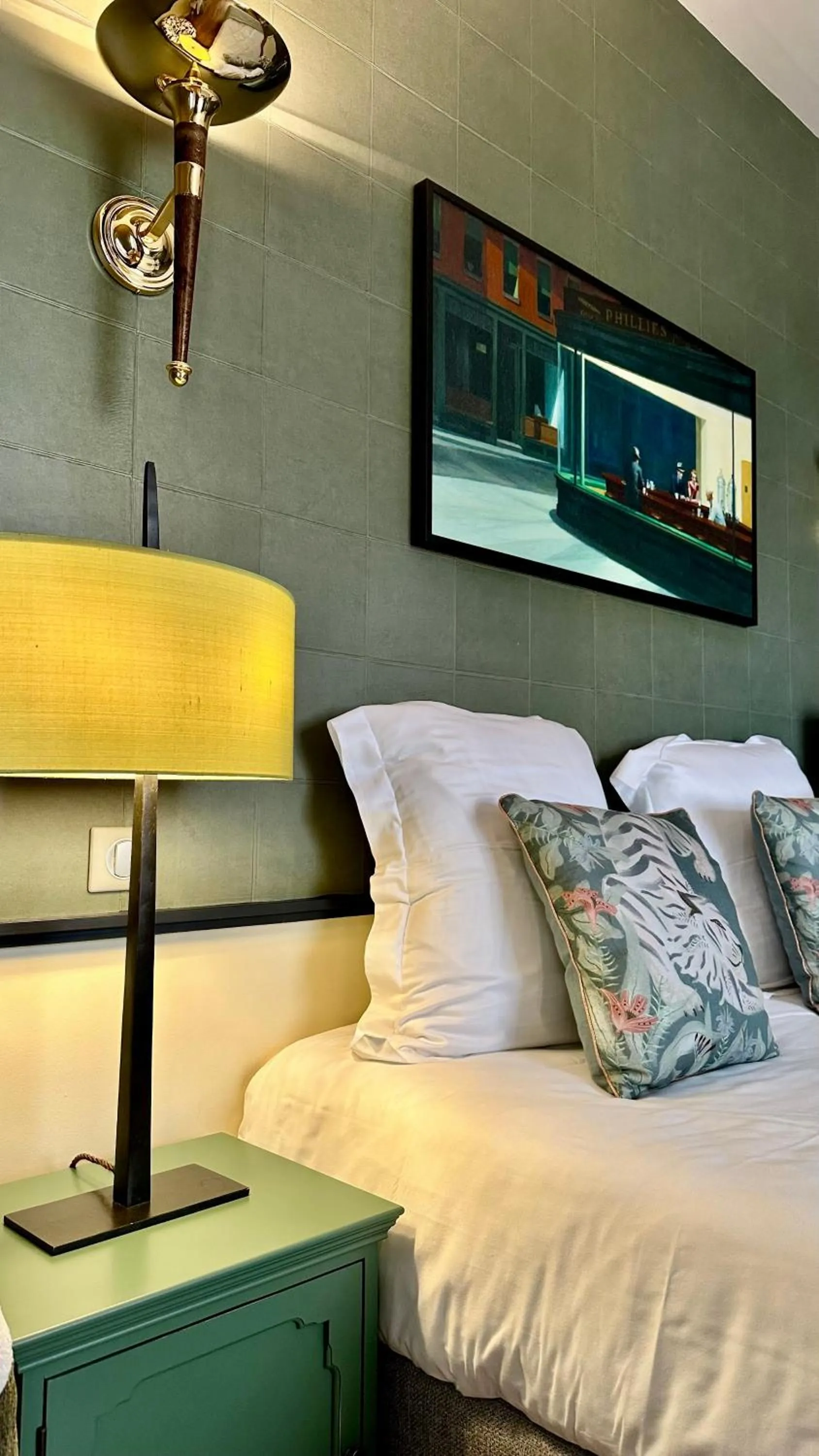 Bed in Hôtel Villa la Renaissance