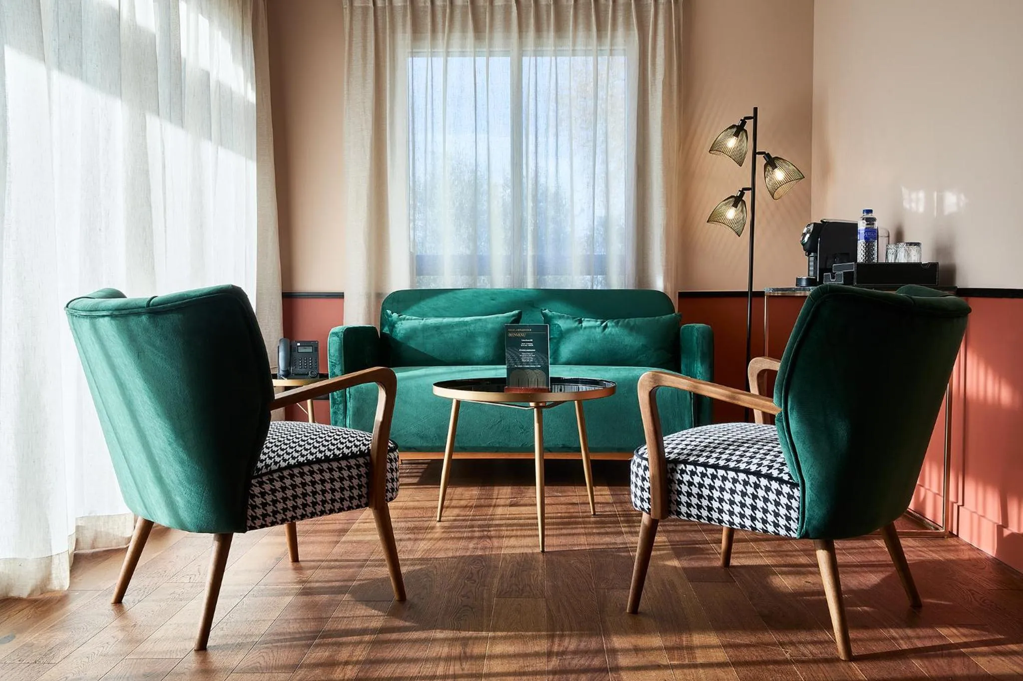 Living room in Hôtel Villa la Renaissance