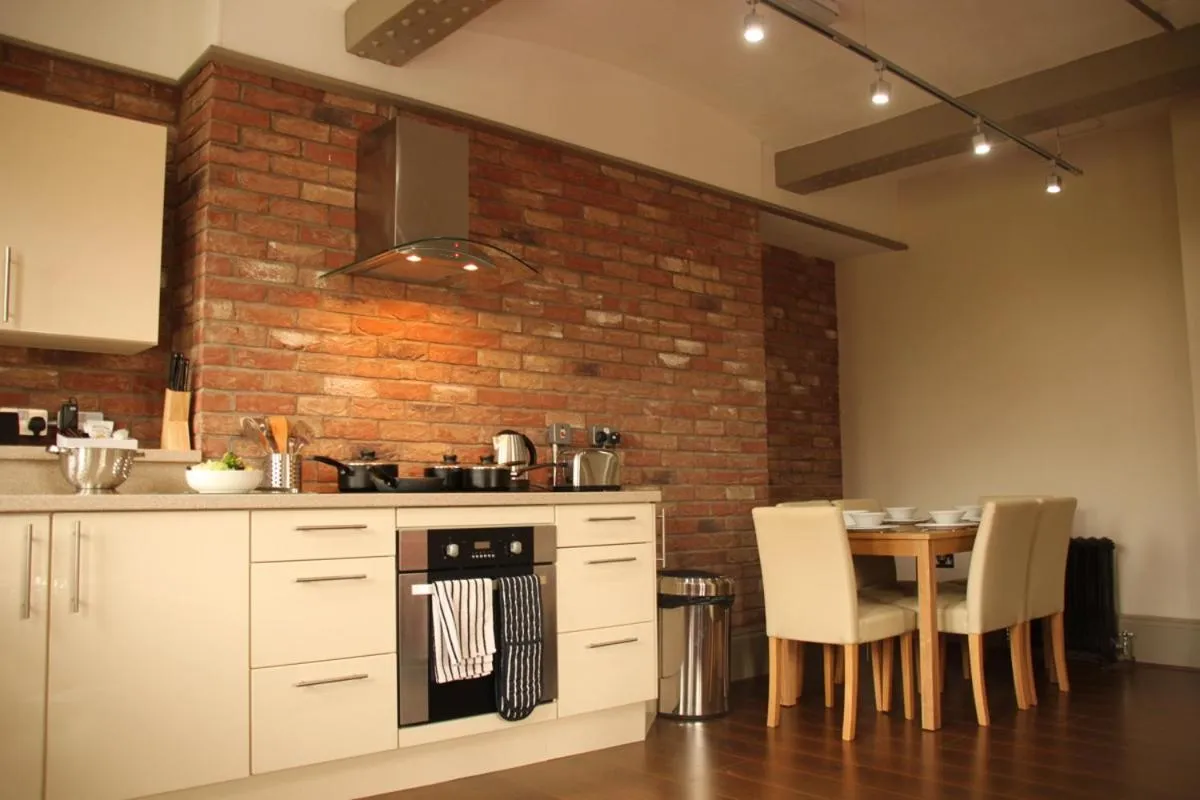 Dining area in Base Serviced Apartments - Sir Thomas Street